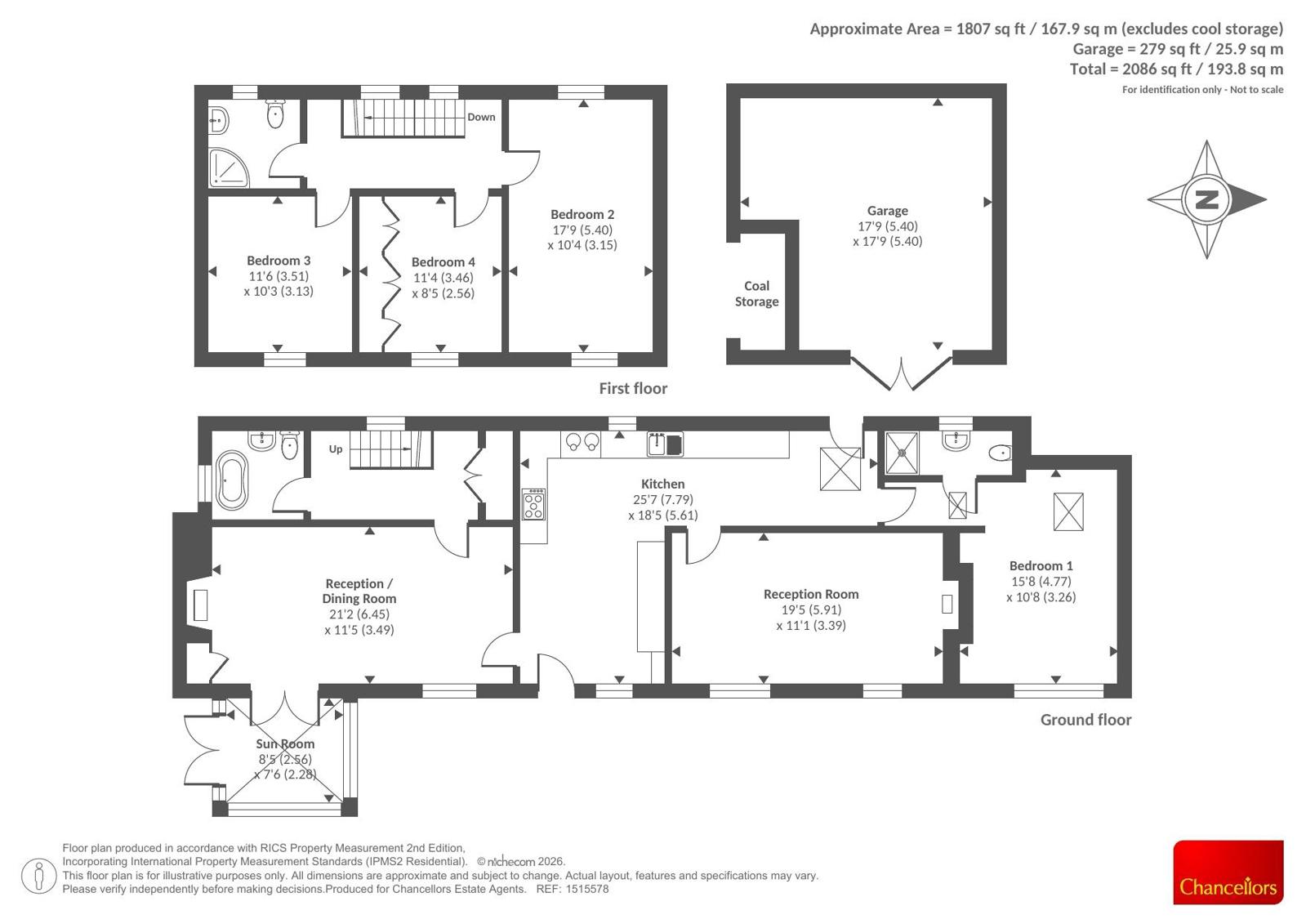 17, The Bines, Hereford floorplan