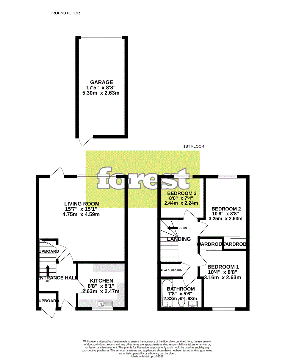 Deerhurst Close, Feltham floorplan