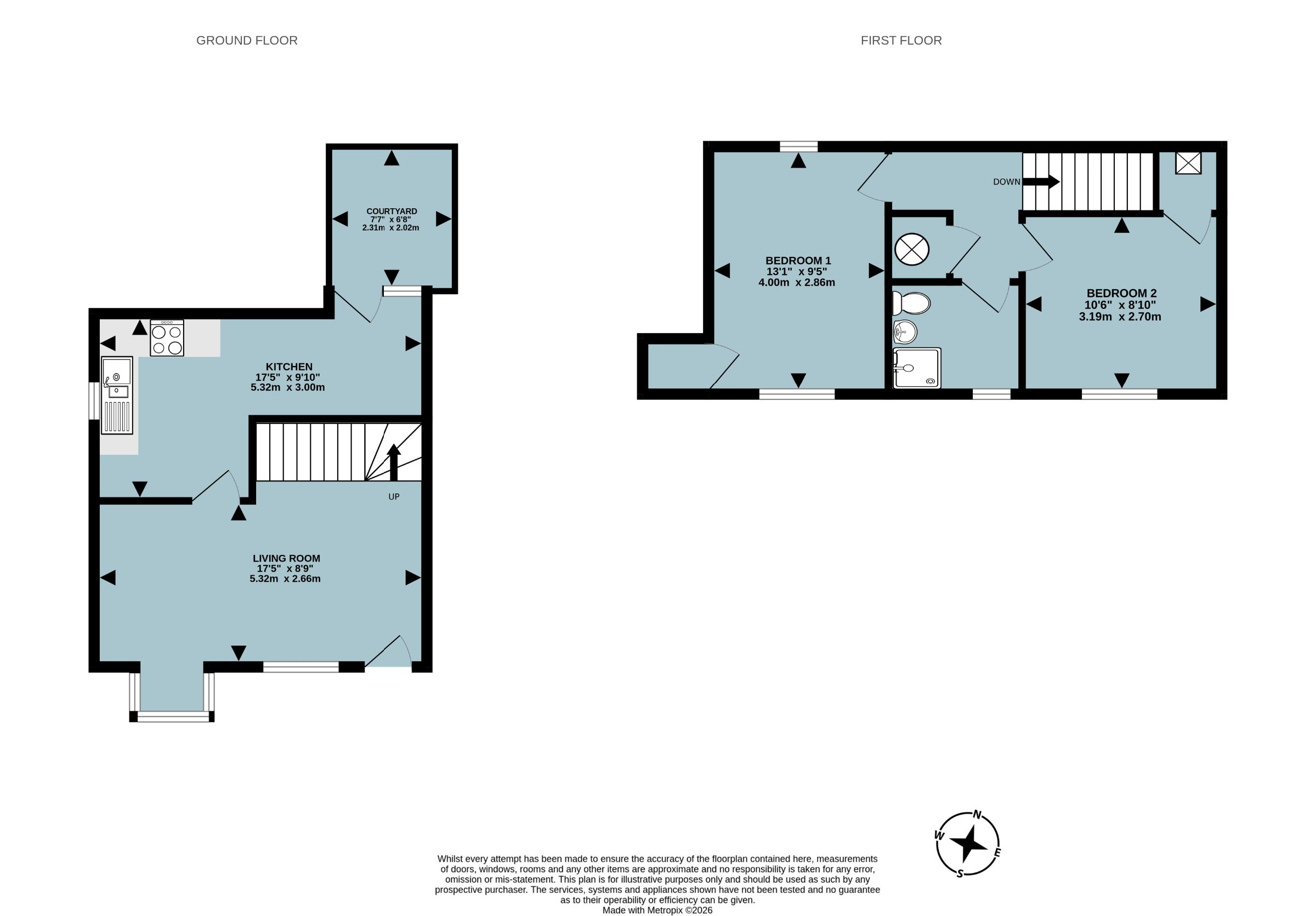 6, Elysian Court, South Molton floorplan