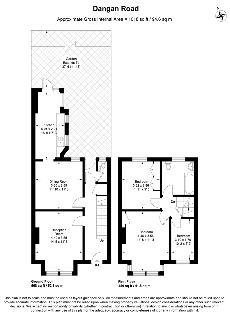 5, Dangan Road, Wanstead floorplan
