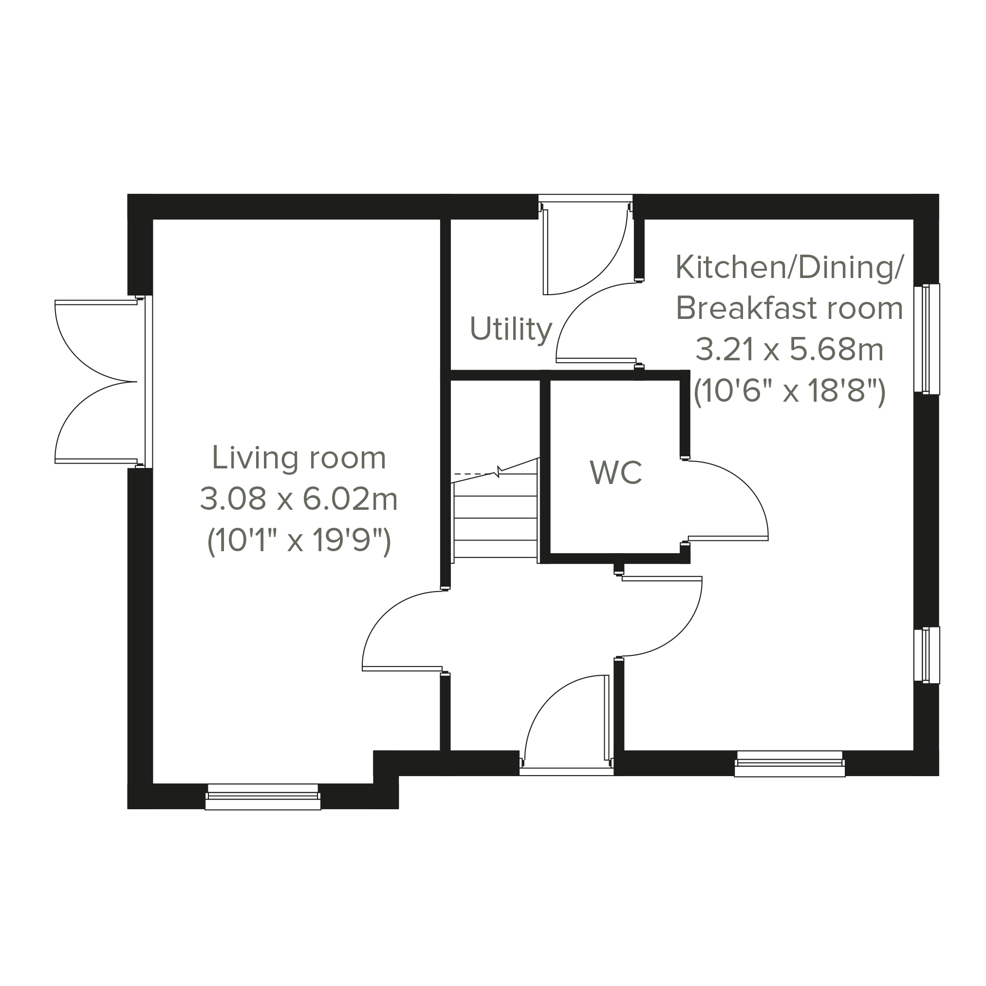 568, Bishopdale Way, Fulford floorplan