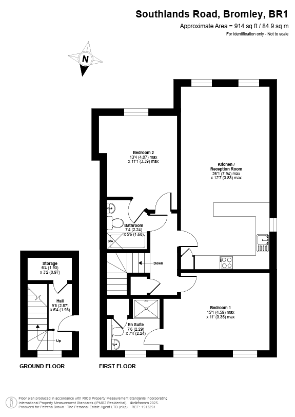 246,Flat 7, Southlands Road, Bromley floorplan