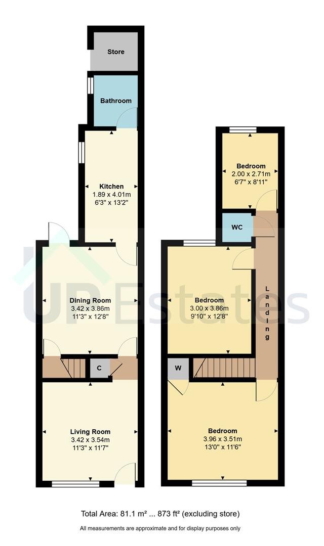 100, Westbury Road, Nuneaton floorplan
