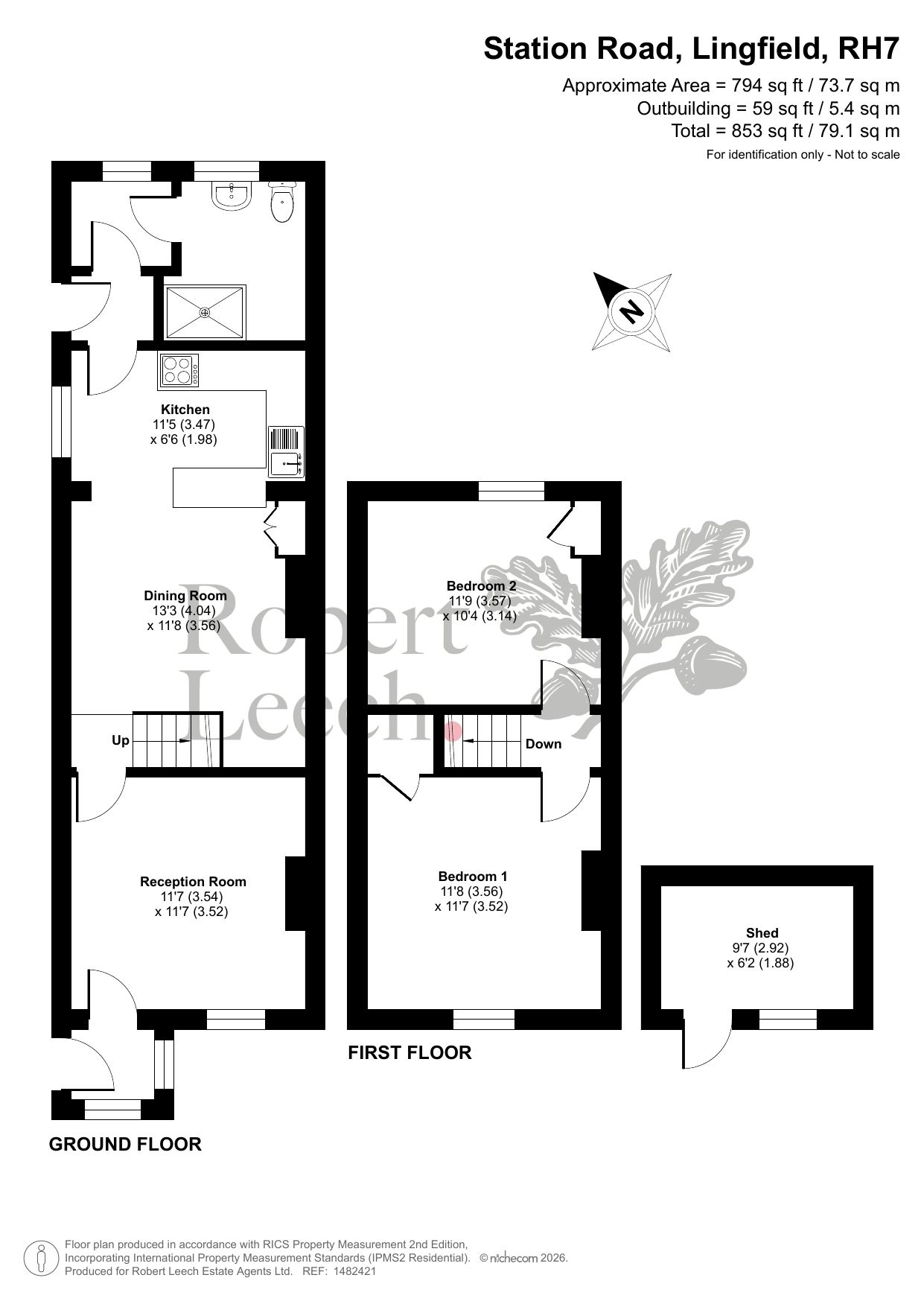 37, Station Road, Lingfield floorplan