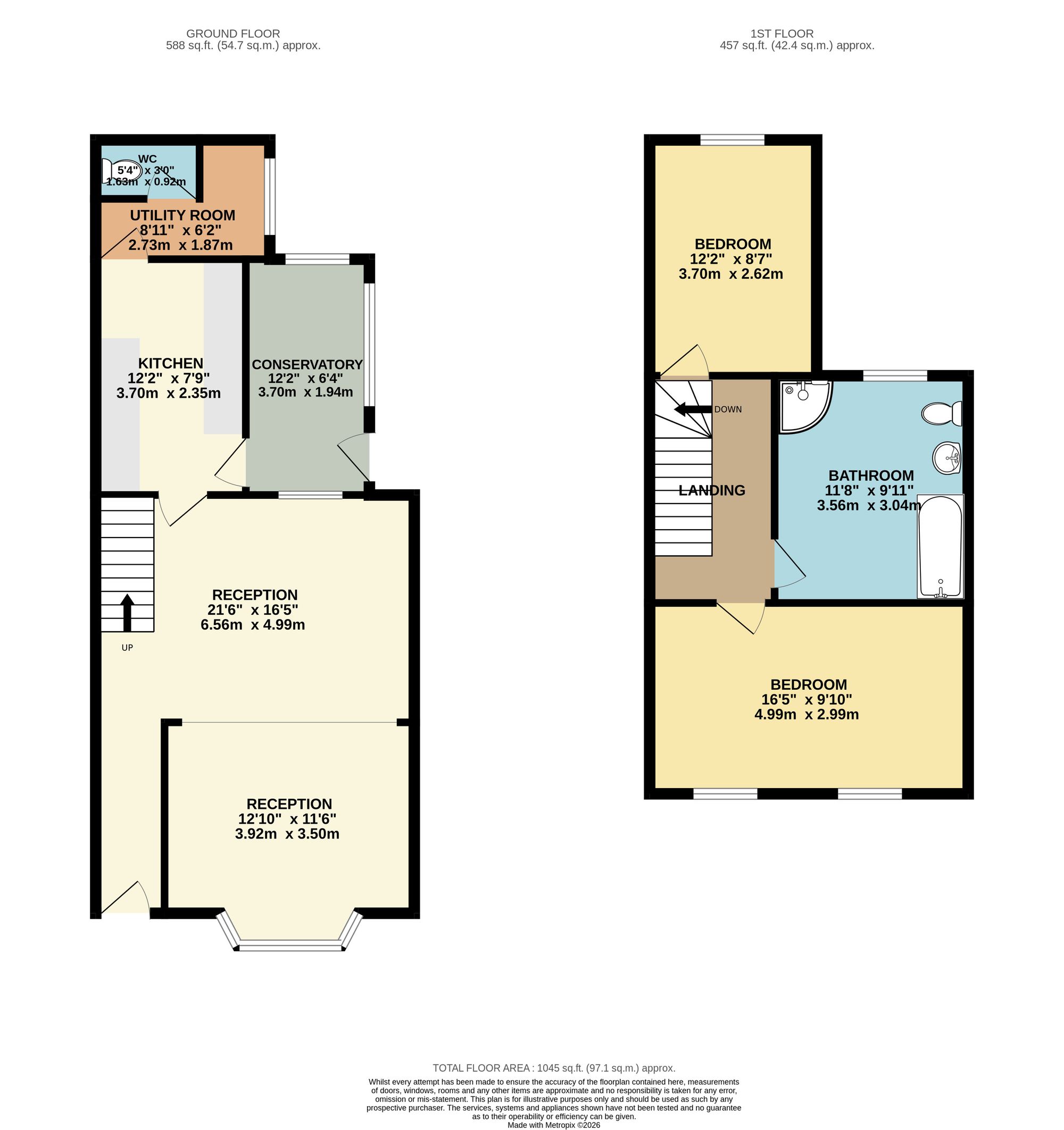 East View, New Tredegar floorplan