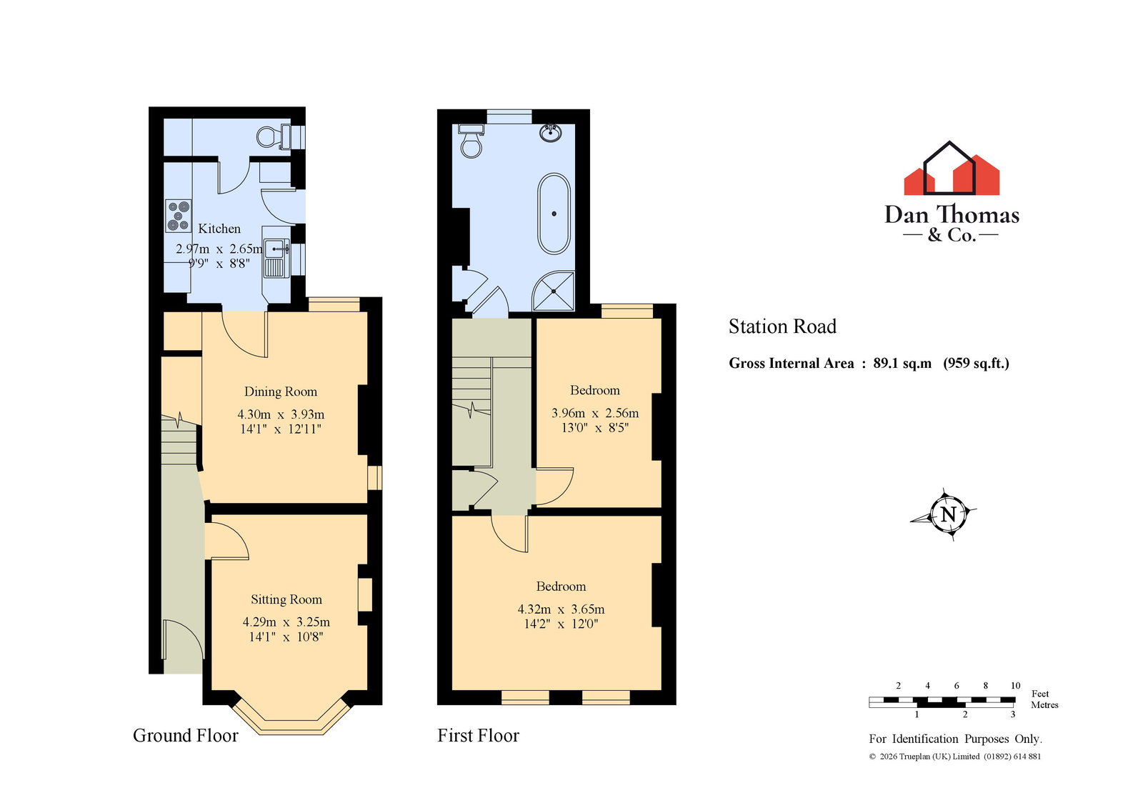 43, Station Road, Kent floorplan