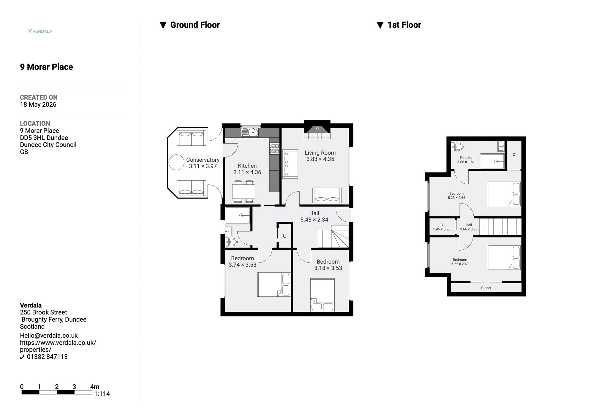 9 Morar Place, Dundee floorplan