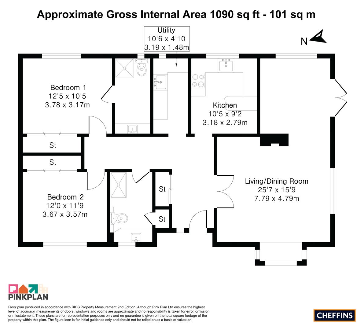 11, Barkhams Lane, Ely floorplan