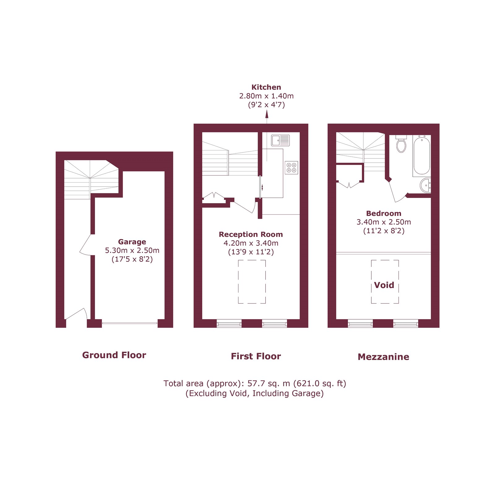 5, Elmgreen Close, London floorplan
