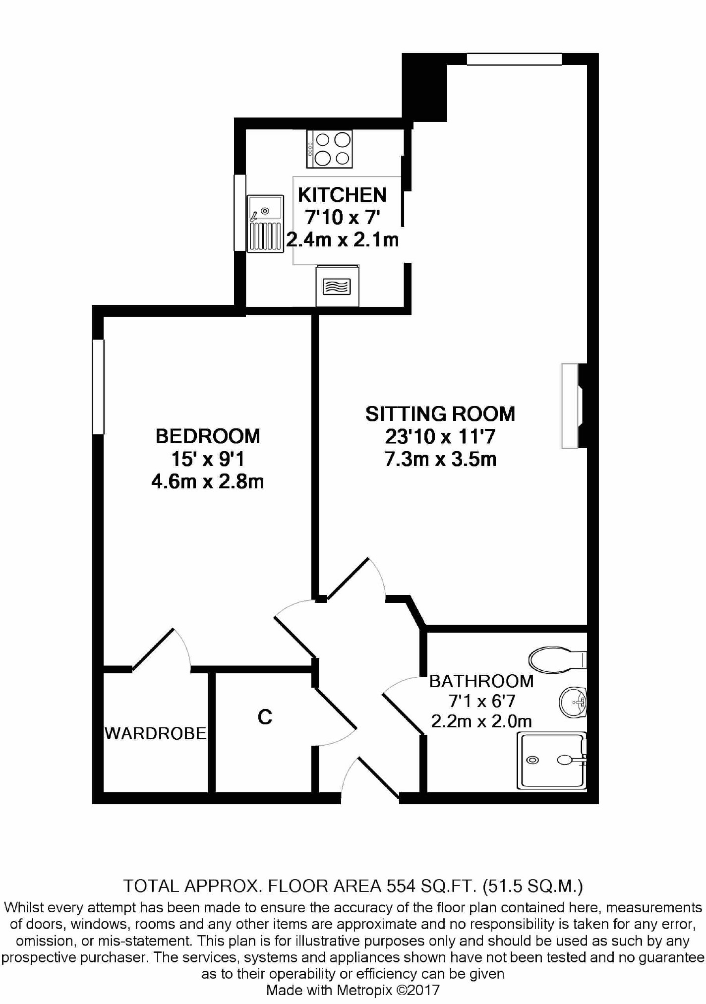 1 Bedrooms Flat to rent in Crowborough Hill, Crowborough TN6