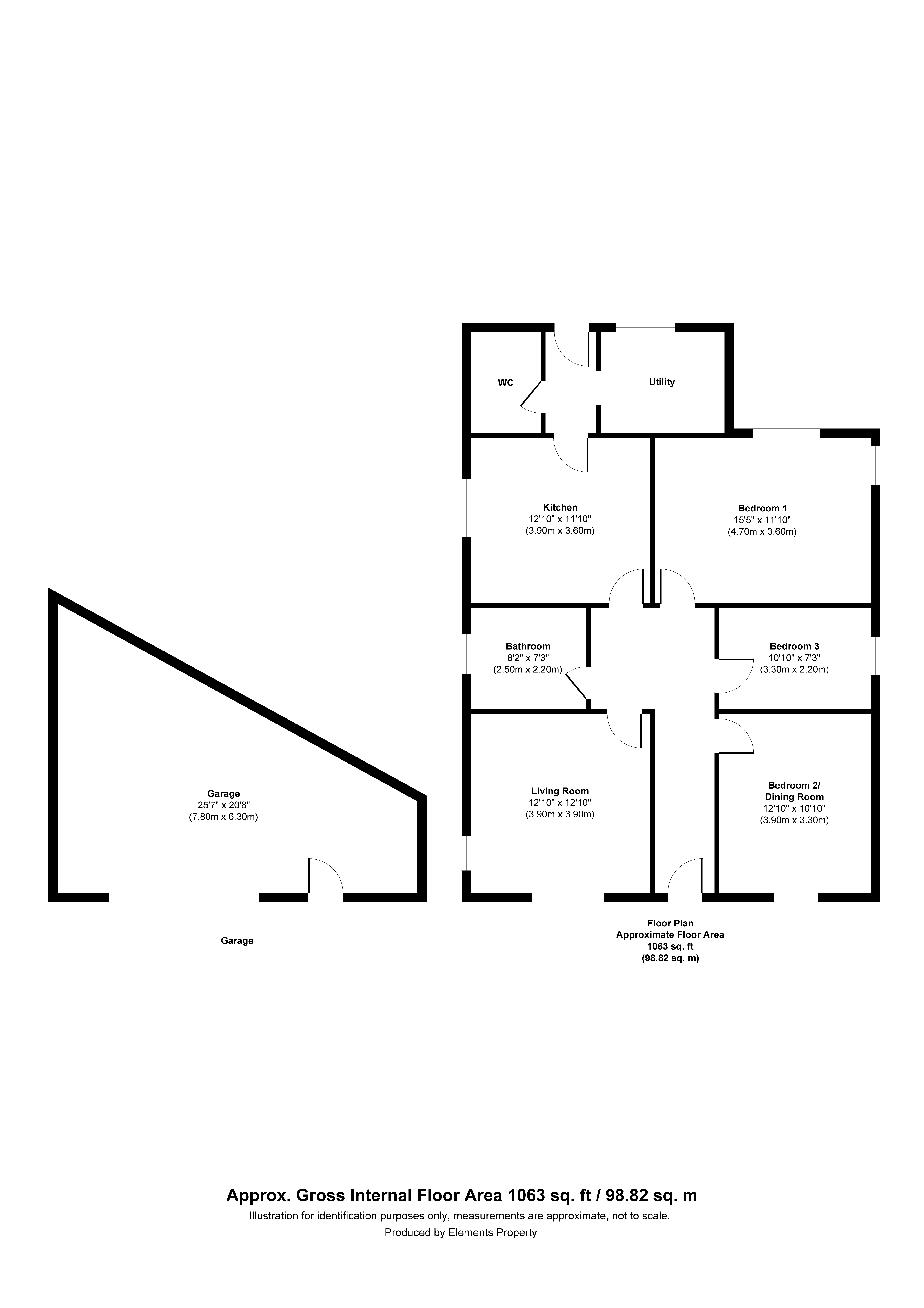Kings Causeway, Brierfield, Nelson BB9, 3 bedroom detached bungalow for sale 61995131