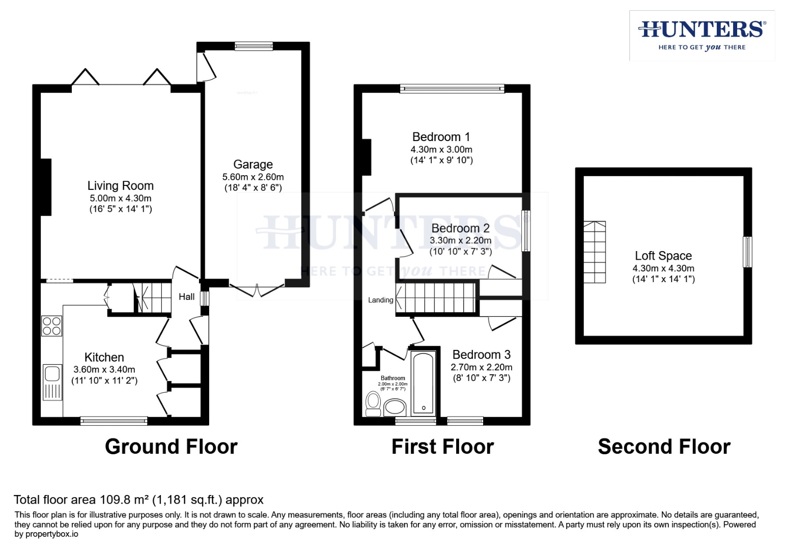 59, Acorn Way, York floorplan