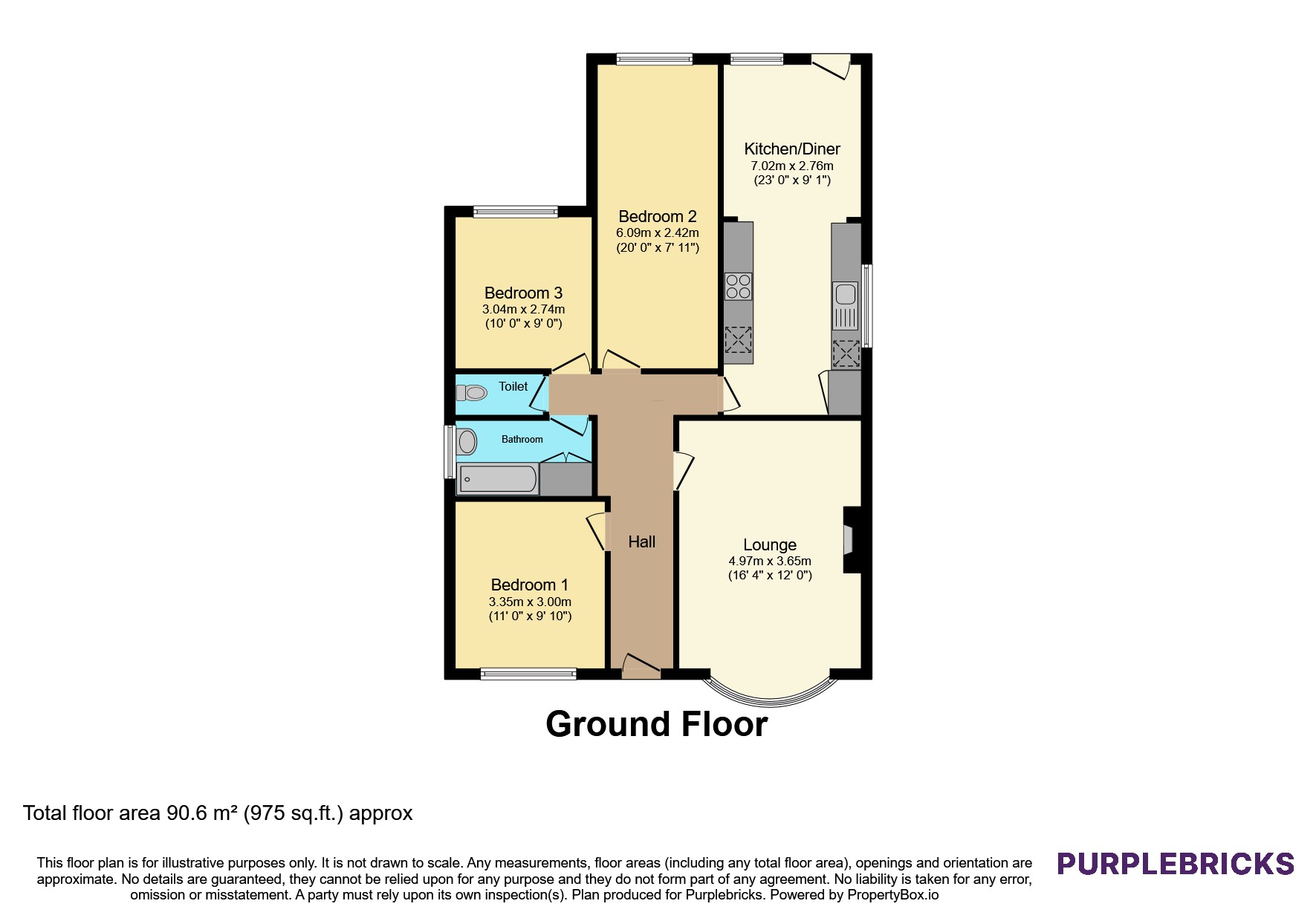 80, Elvaston Road, Chesterfield floorplan