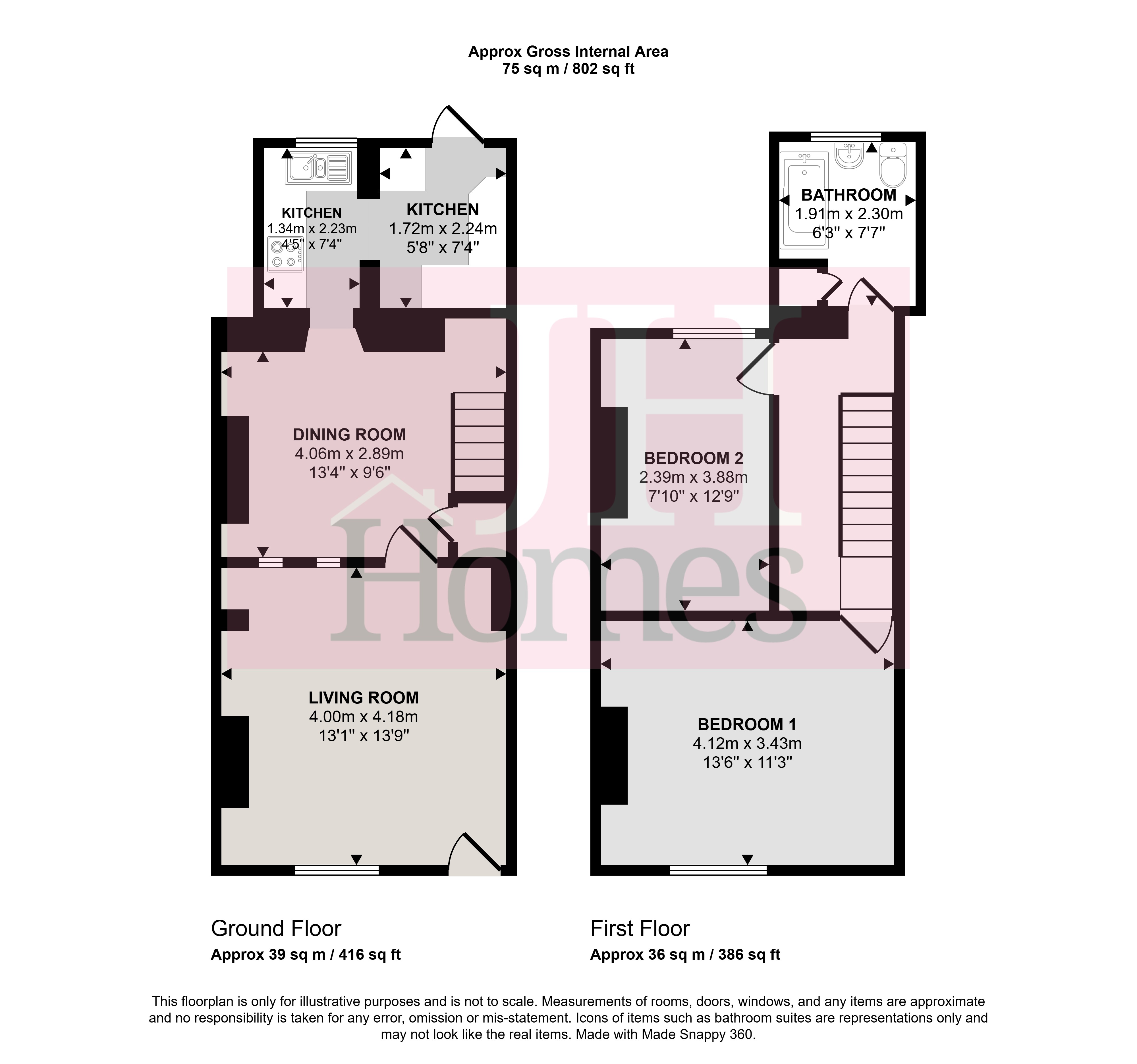 20, Queen Street, Dalton-in-Furness floorplan