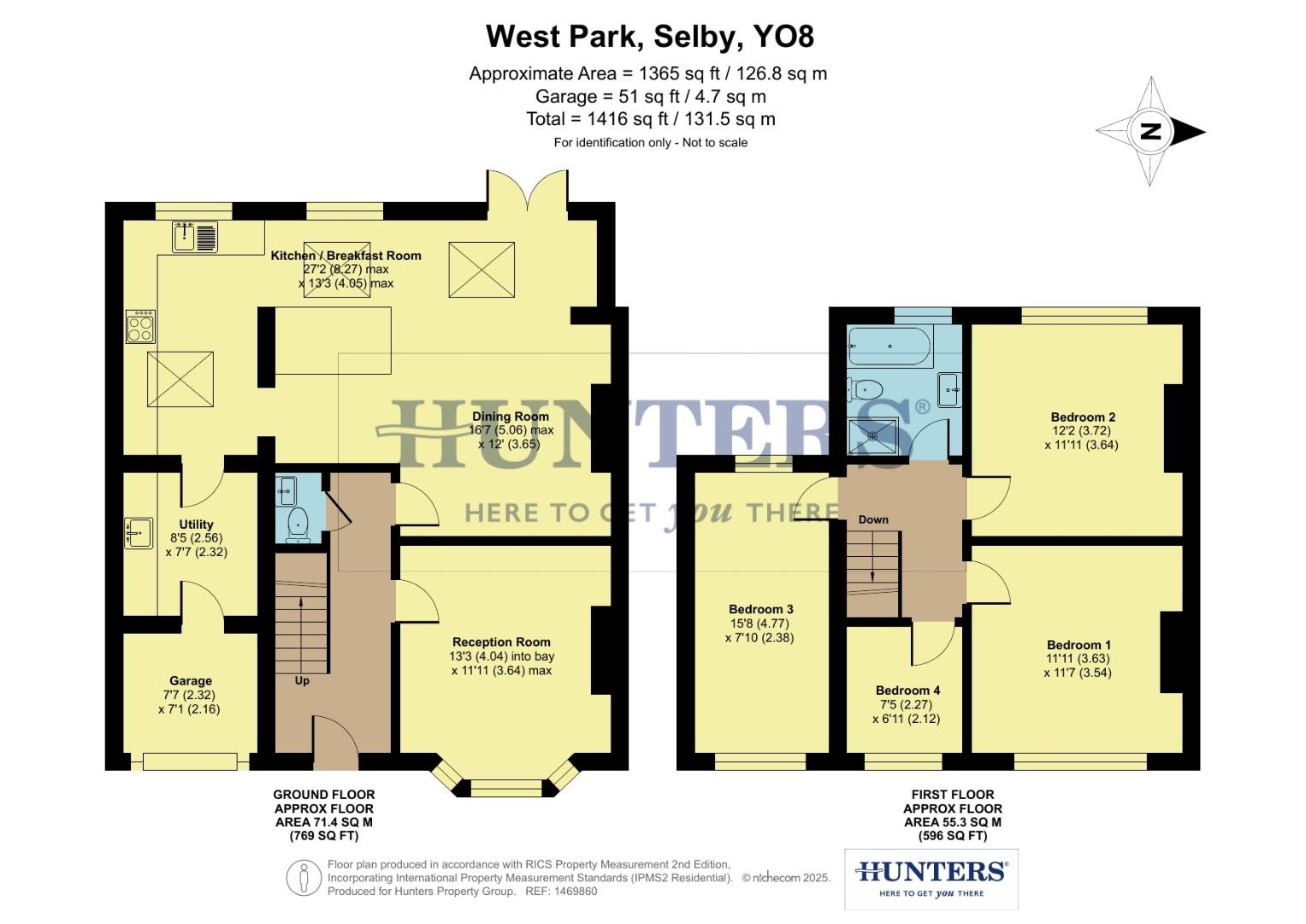 54, West Park, Selby floorplan