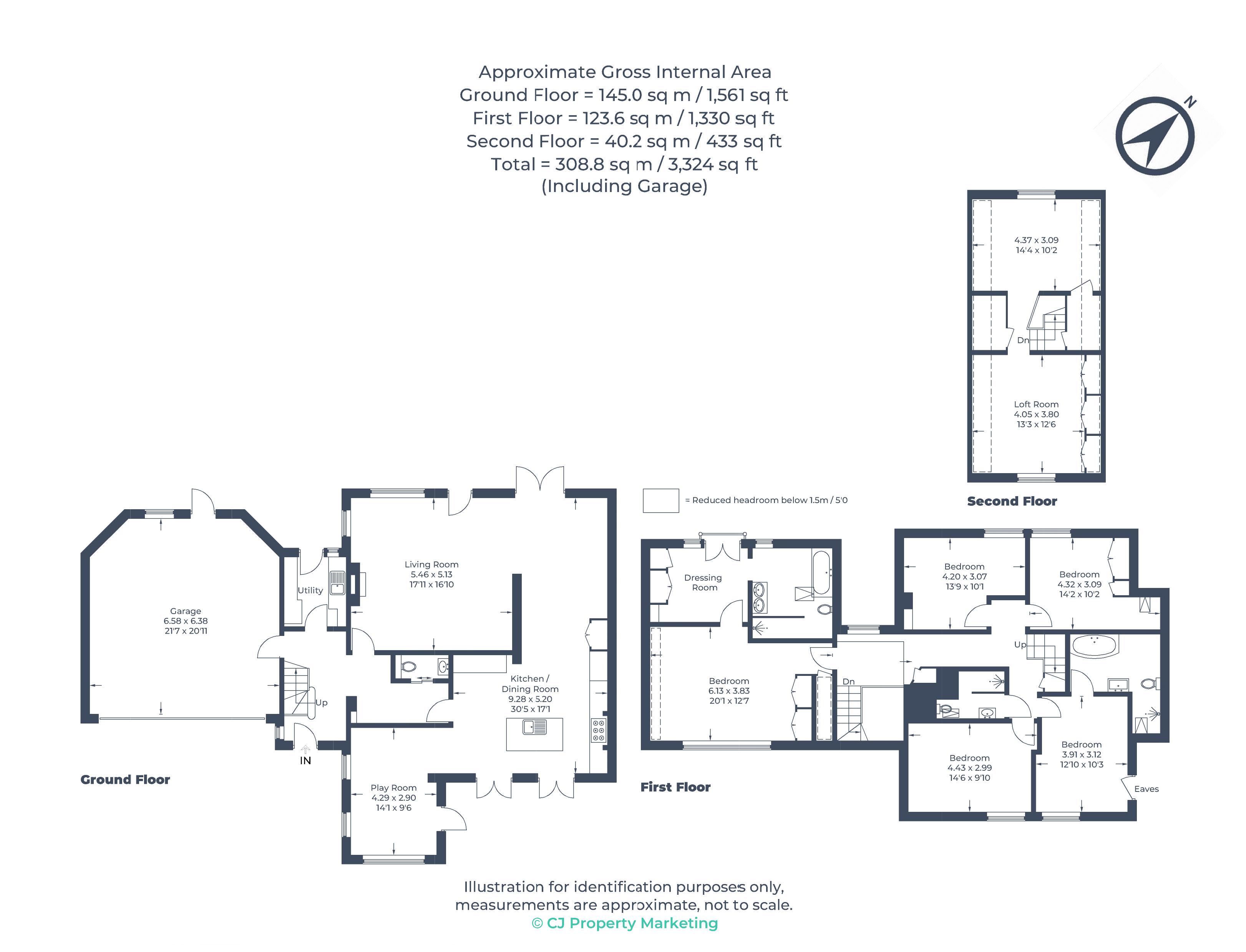 The Old Stables, Highfield Park, Marlow floorplan