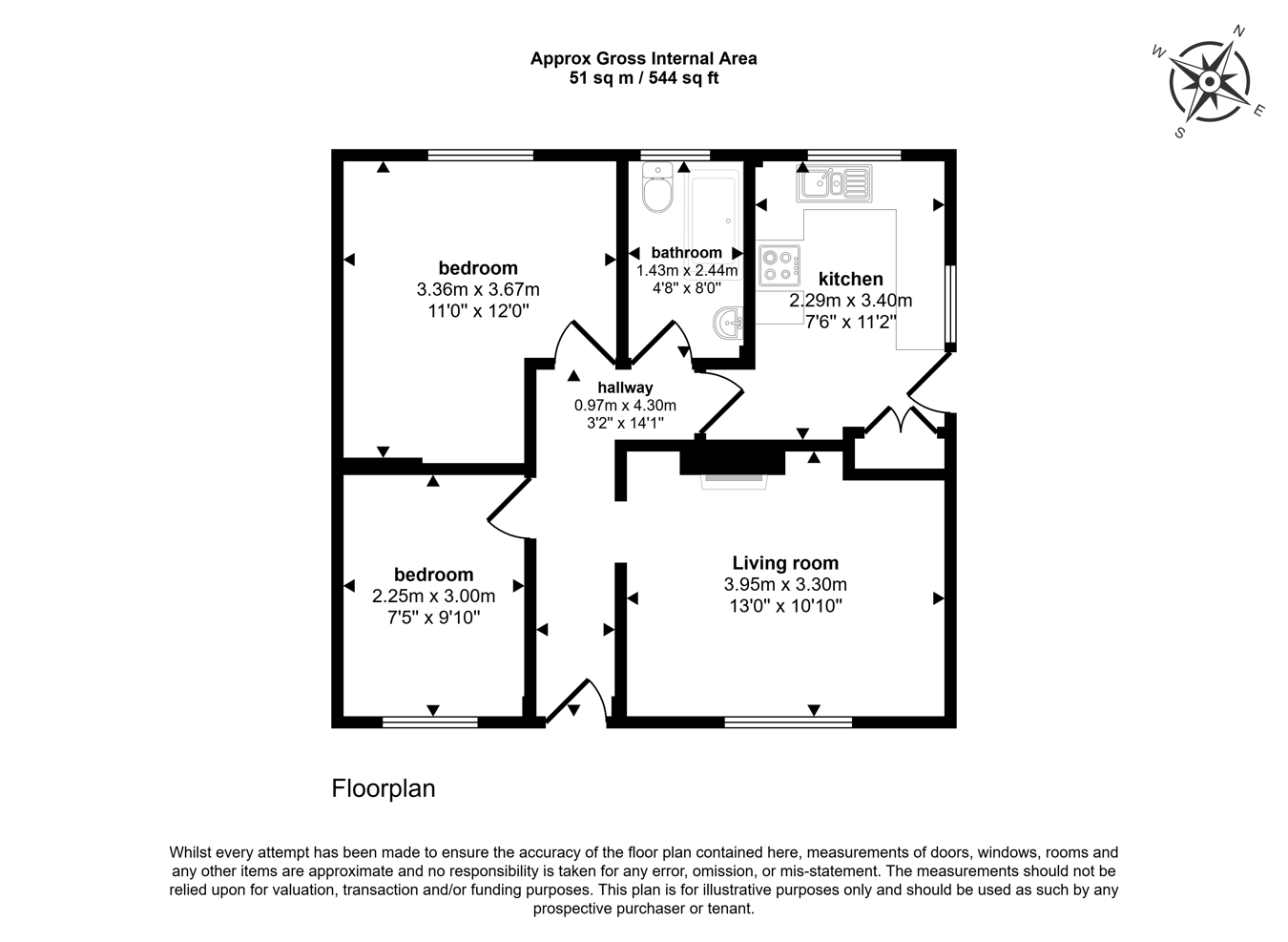7, Gordon Road, Wimborne floorplan