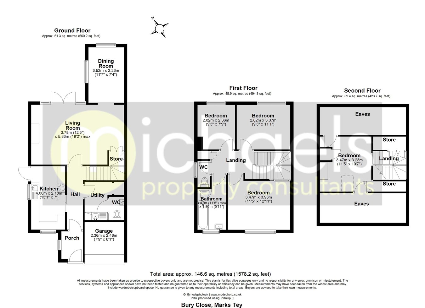 18, Bury Close, Colchester floorplan