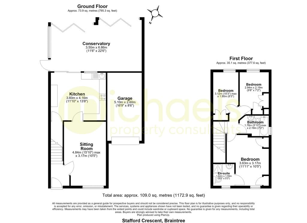 47, Stafford Crescent, Braintree floorplan