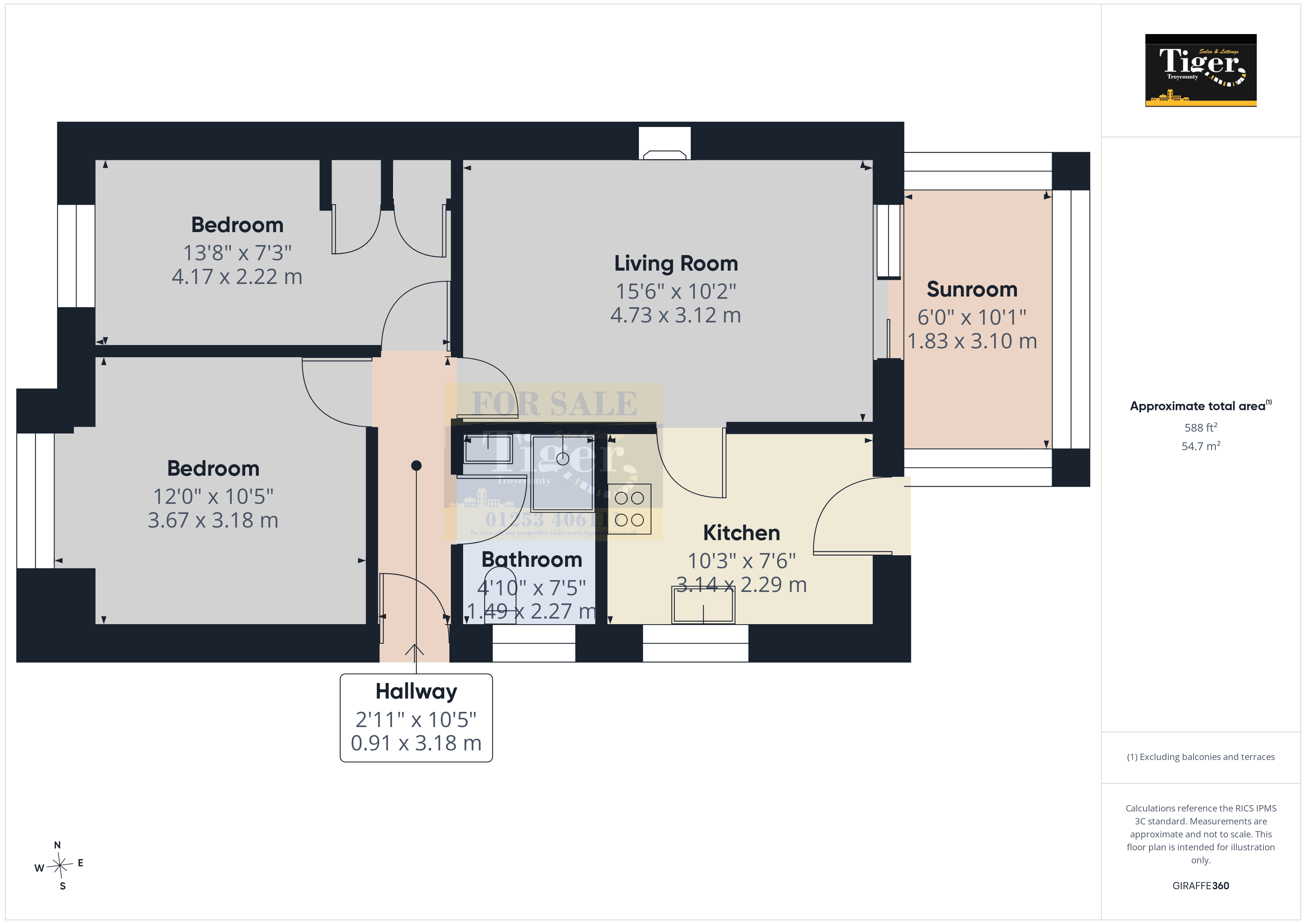 4, Carlton Street, Preston floorplan