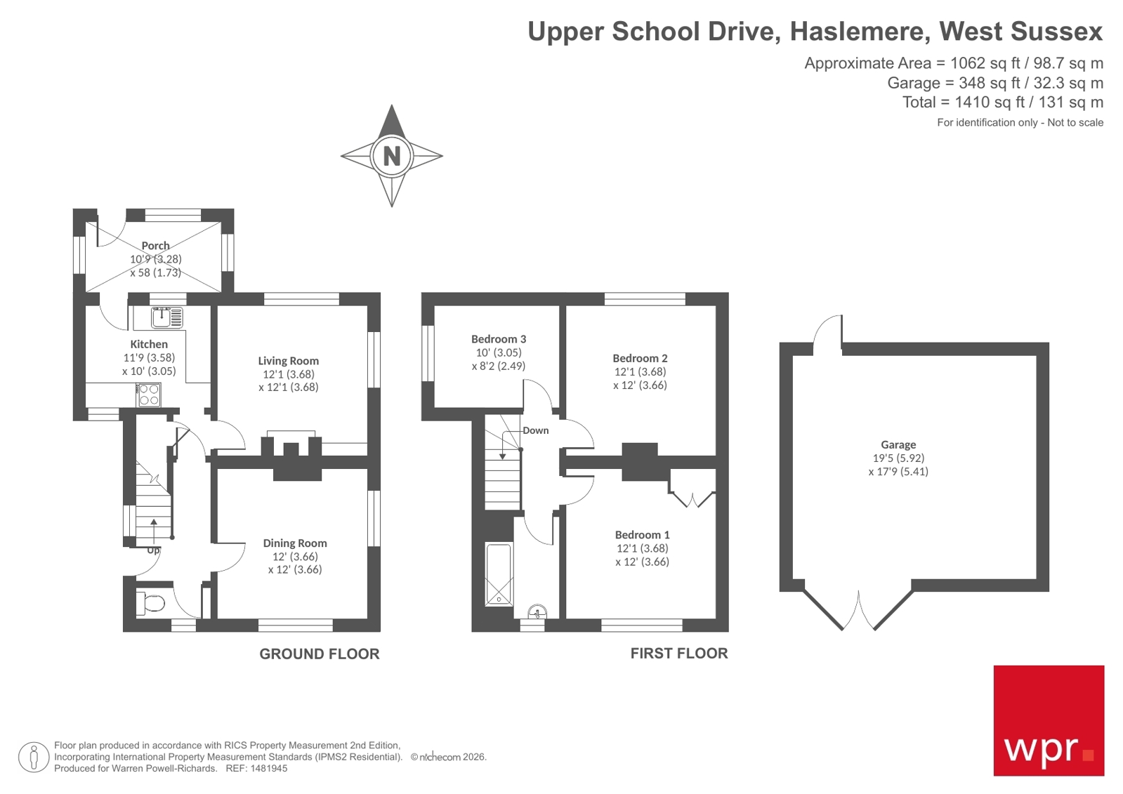Upper School Drive, Haslemere floorplan
