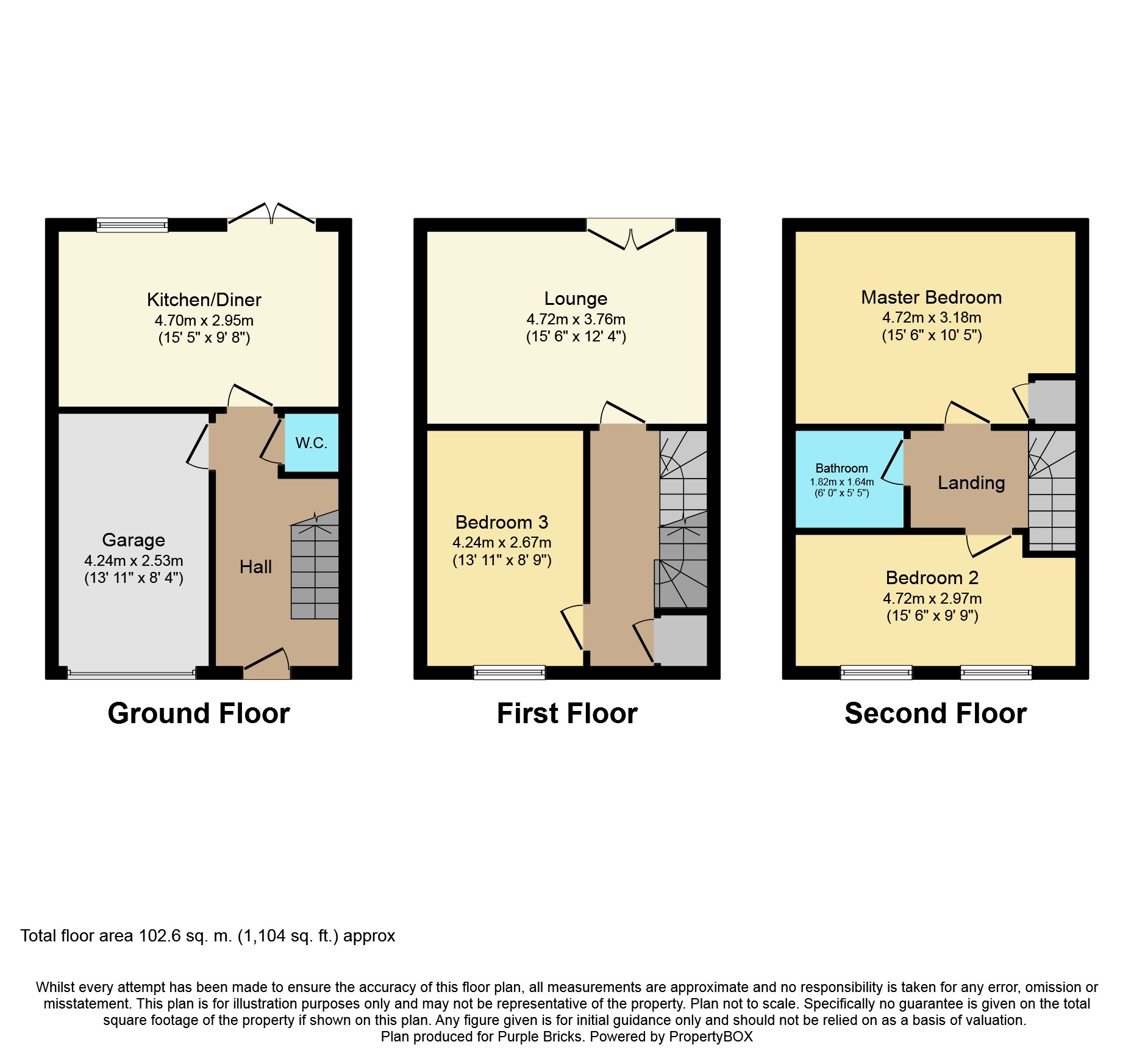 3 Bedrooms Town house for sale in Layton Way, Prescot L34