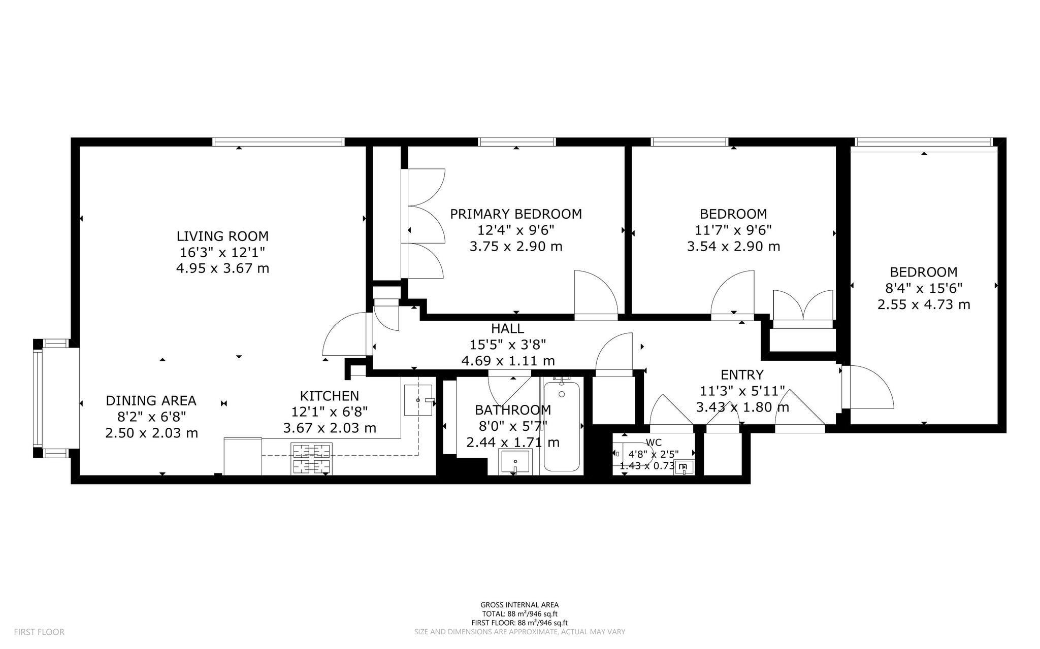 Maresfield, Croydon, Surrey(Sutton) CR0, 3 bedroom flat for sale