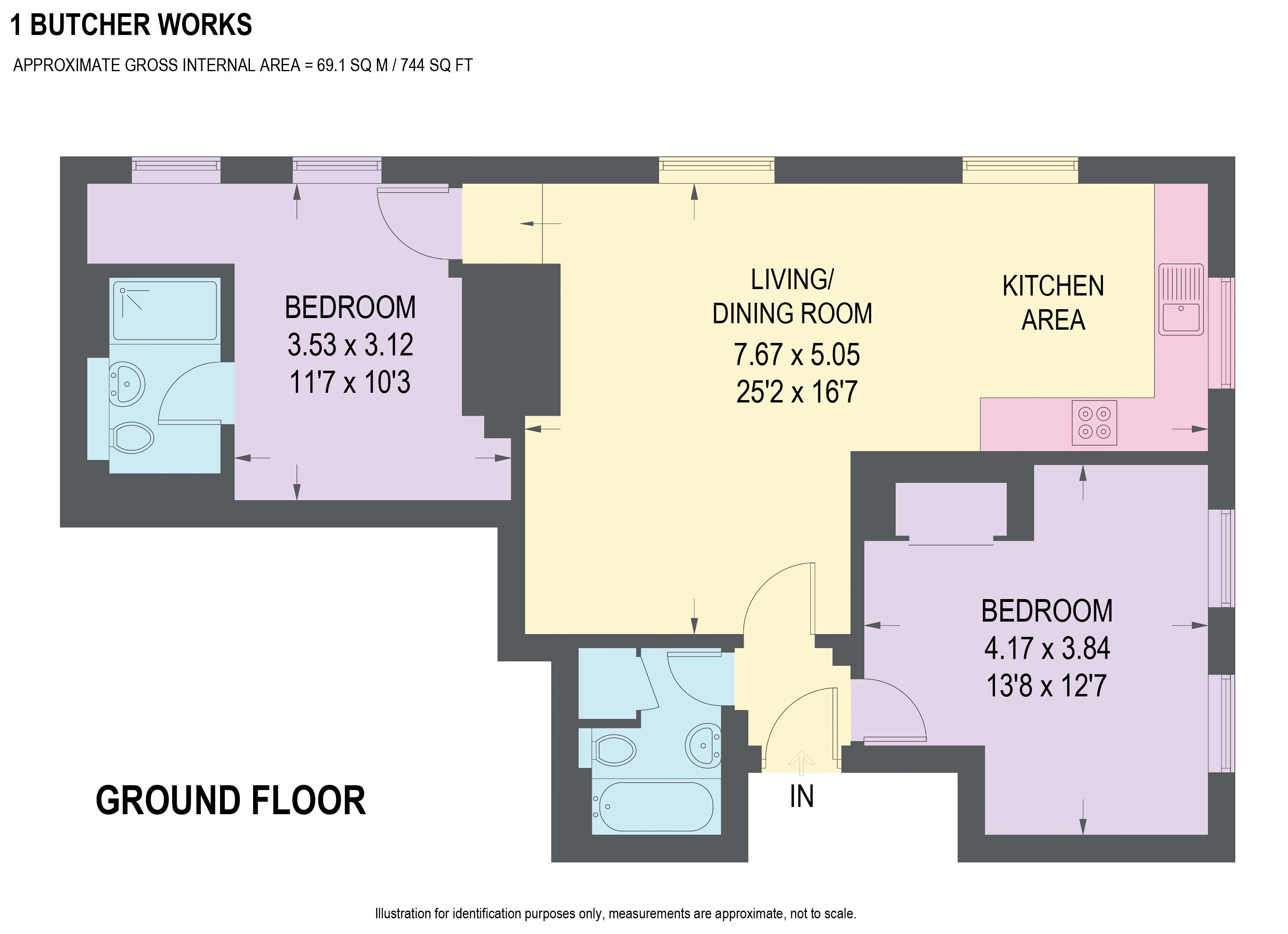 Floor Plan Of Butchery Modern House Zion Modern House