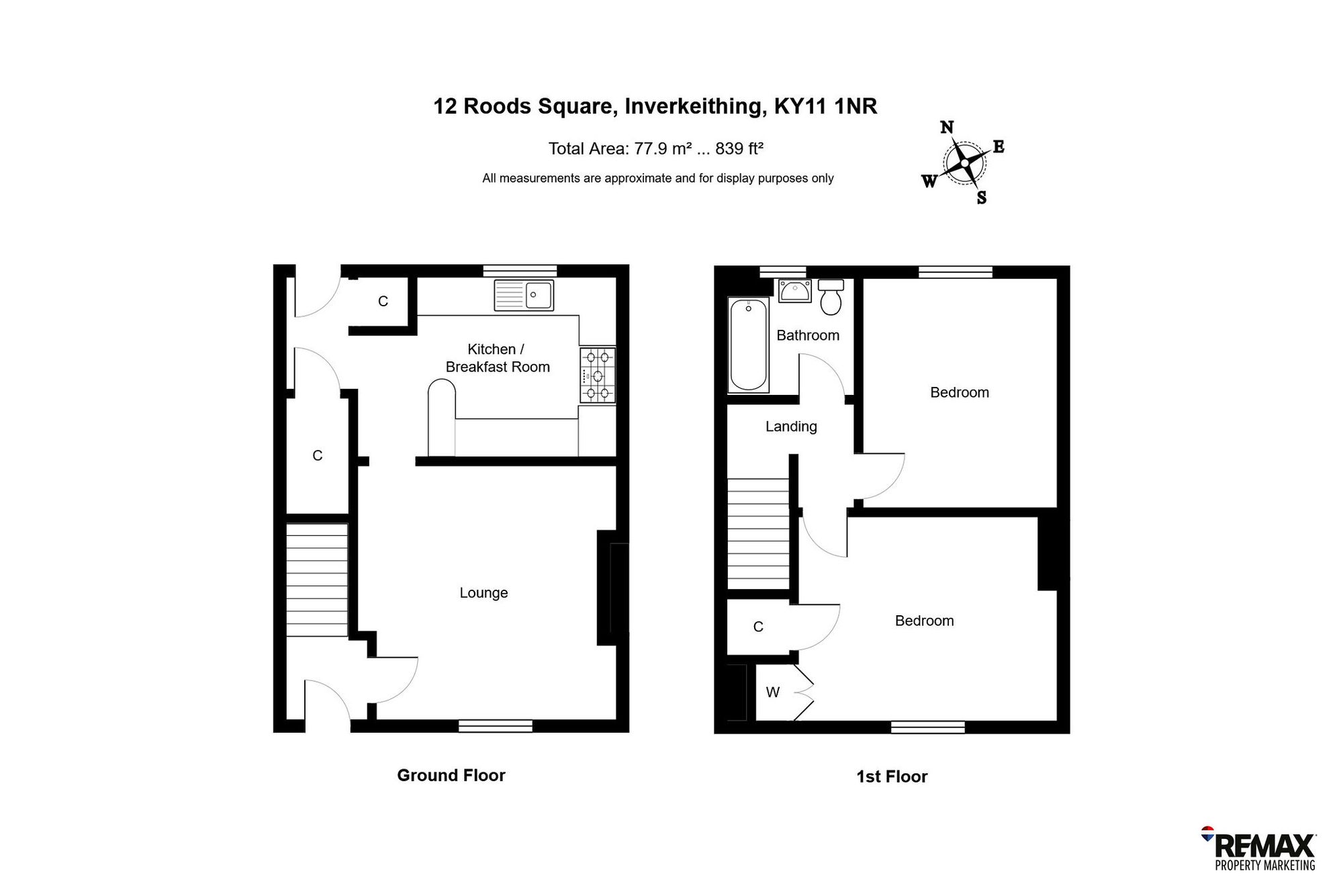 12 Roods Square, Inverkeithing floorplan