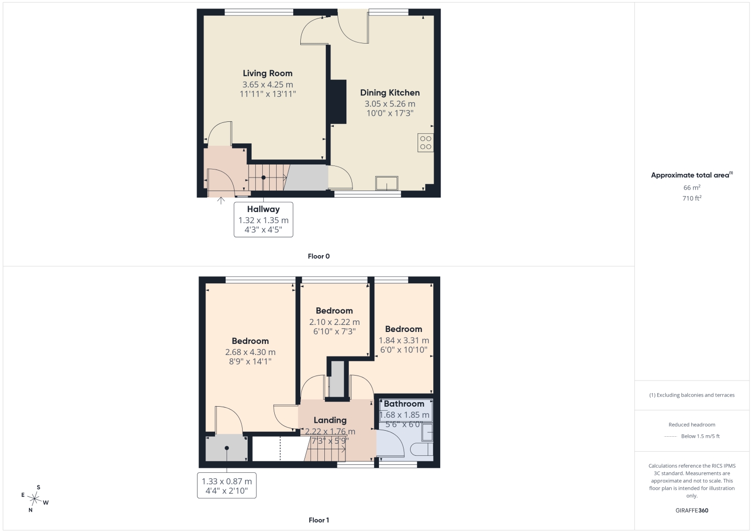 Morland Close, Sheffield floorplan