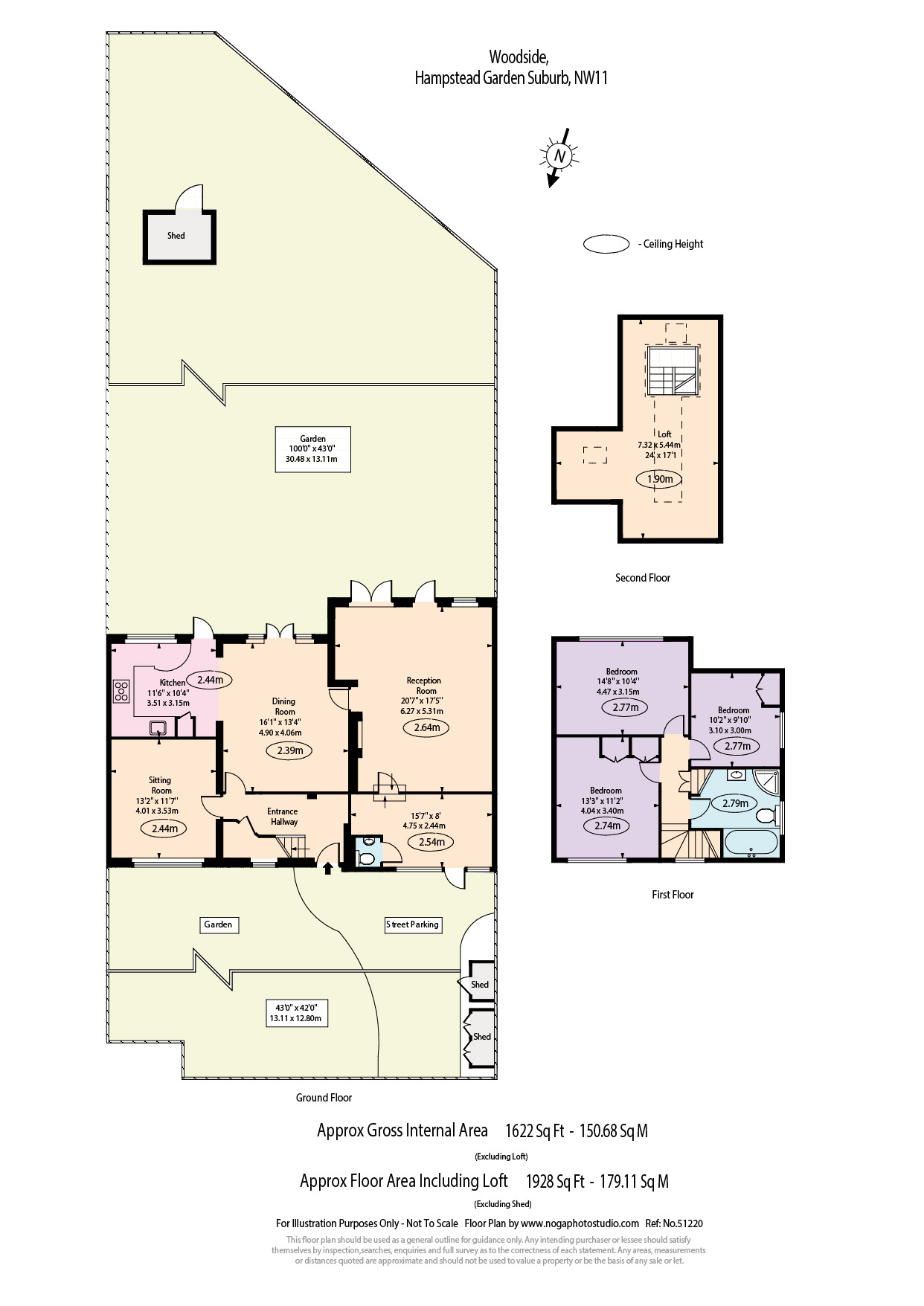 12 Woodside, No Street Name Specified, London floorplan
