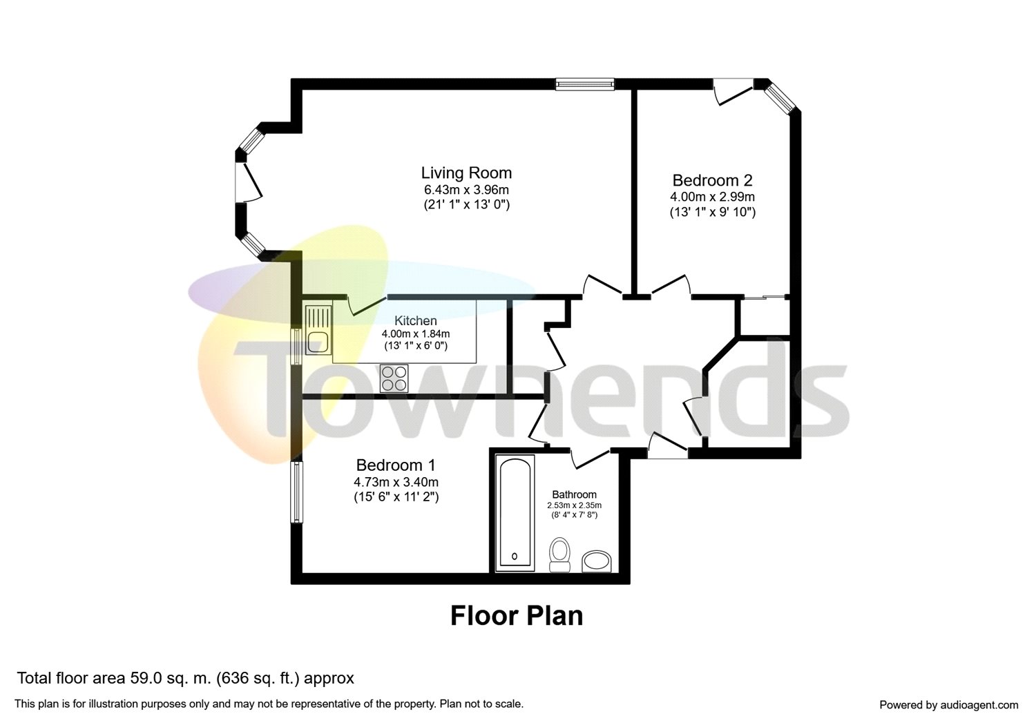 2 Bedrooms Flat for sale in Chiswick Court, 1A Silver Crescent, London W4