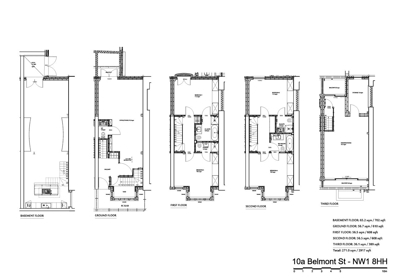 4 Bedrooms Detached house to rent in Belmont Street, London NW1