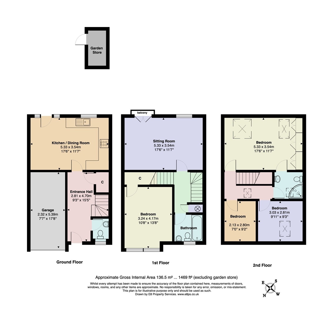 Southfield Road, East Oxford floorplan