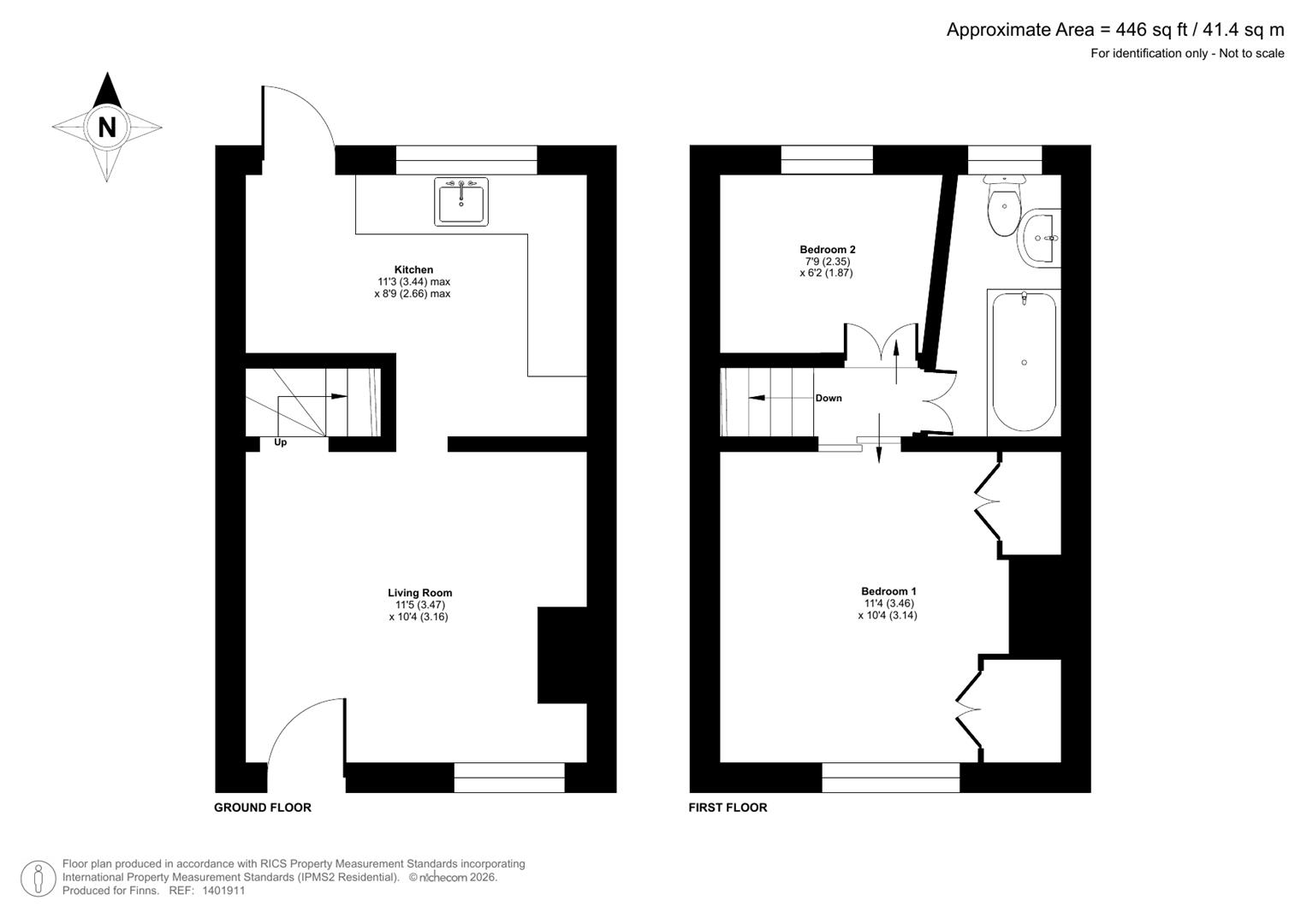 48, The Street, Canterbury floorplan
