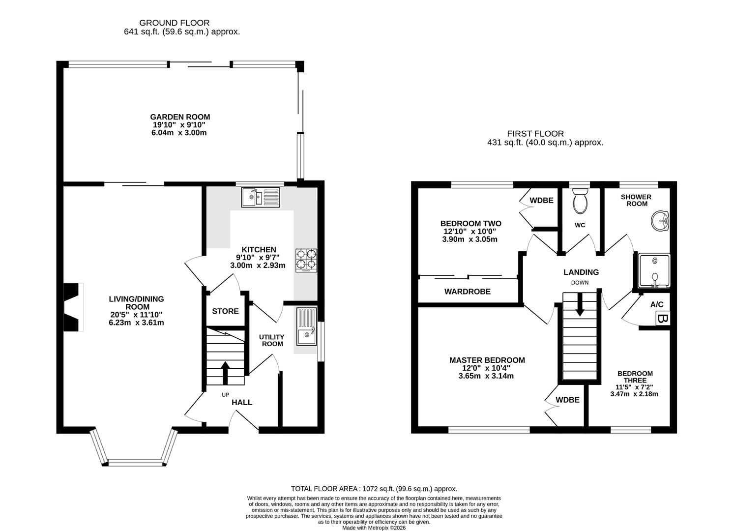 2, Green Gardens, Brockworth floorplan