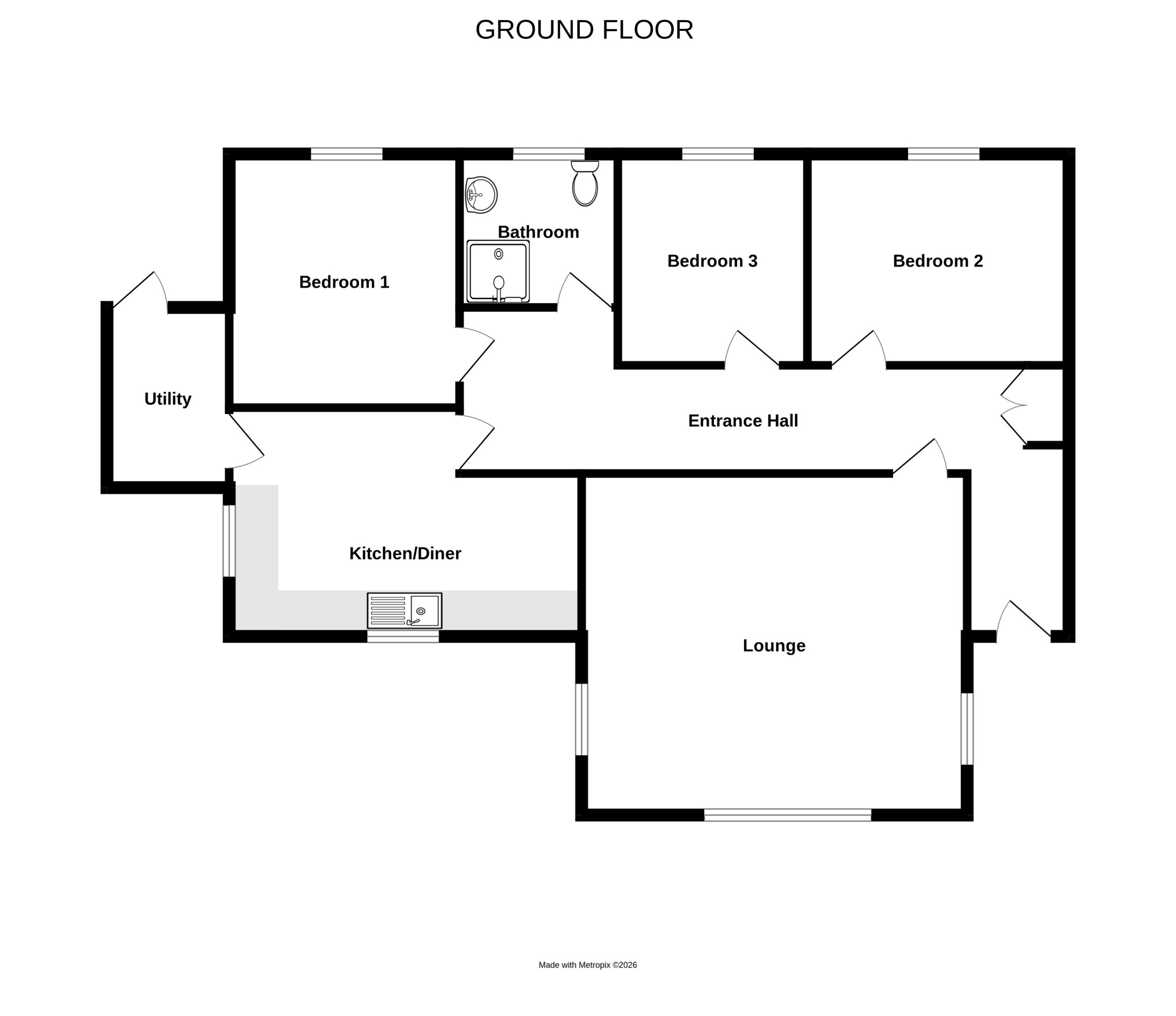 Highbury, Le Bourg, Forest floorplan