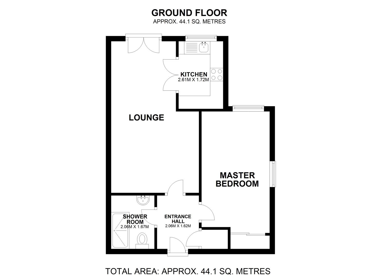 Charter Court, Retford DN22, 1 bedroom flat for sale 61353307