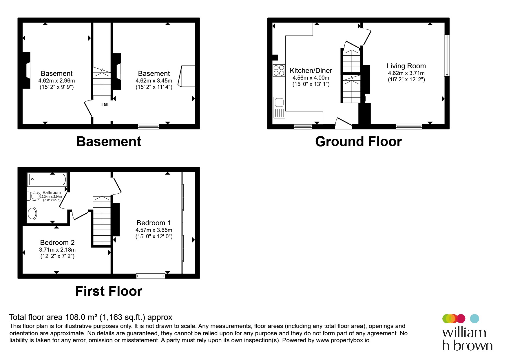 1, Rosebery Street, Pudsey floorplan