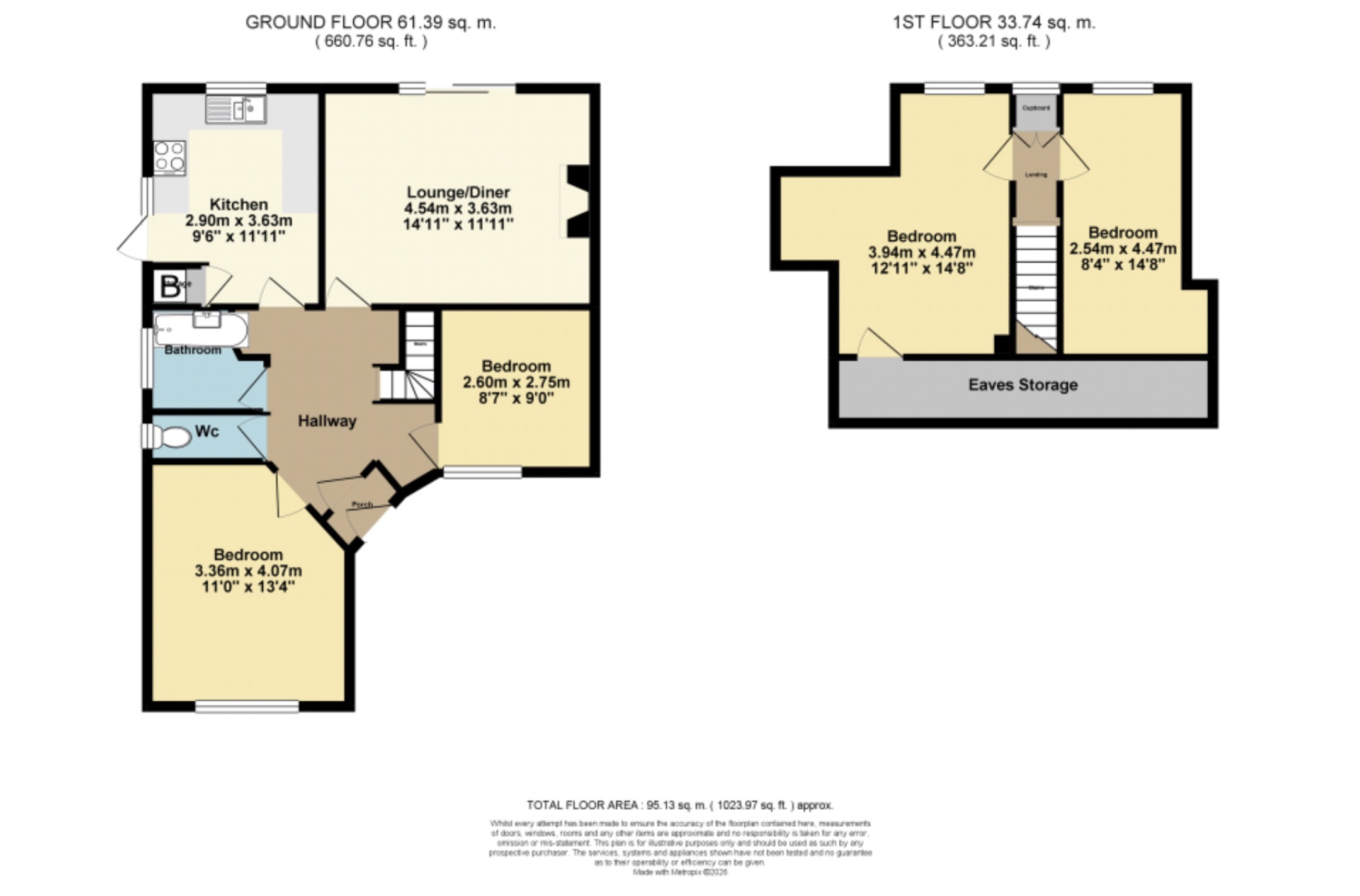 Anne Close, Kent floorplan