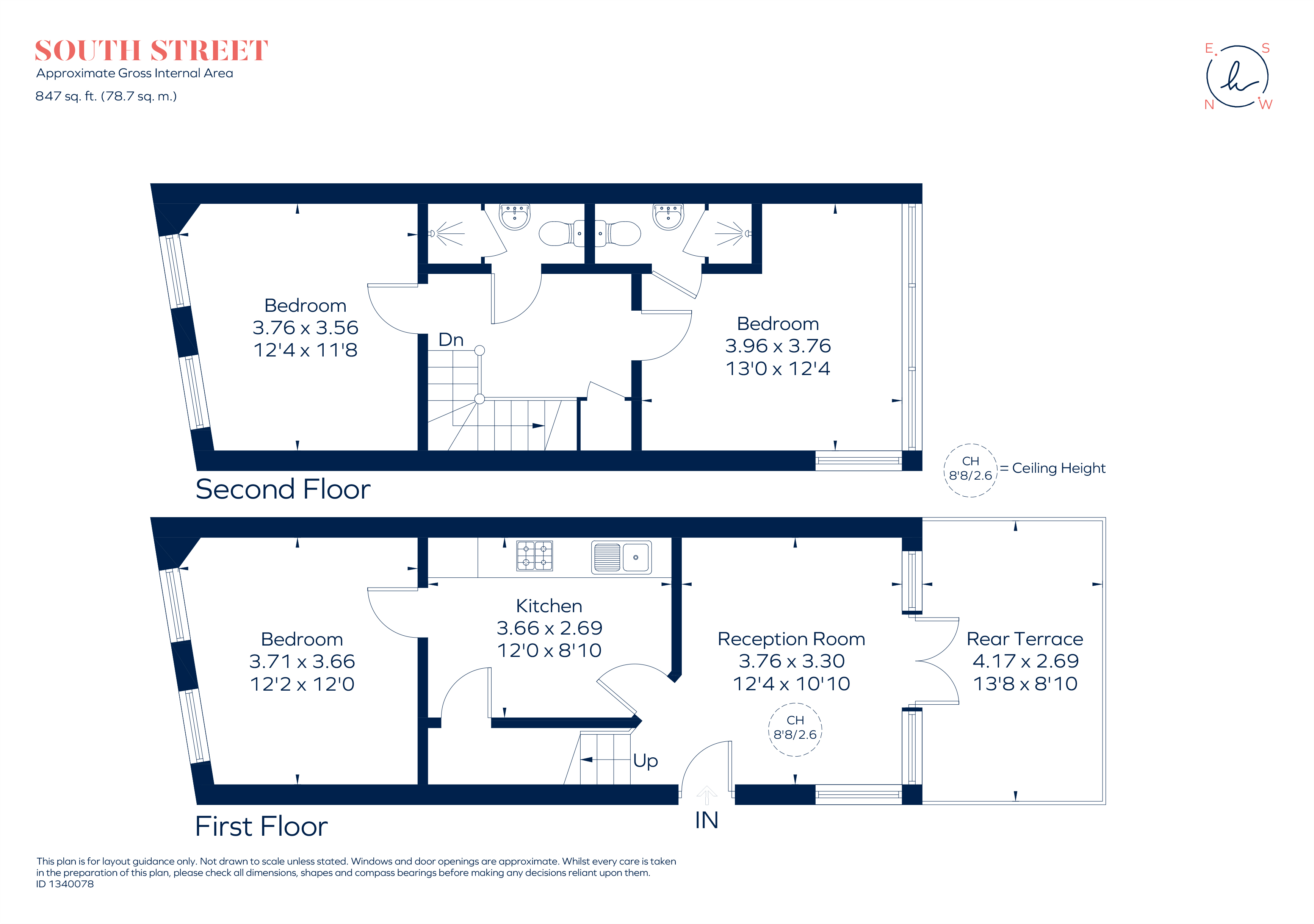 Flat 2, 33, South Street, Isleworth floorplan