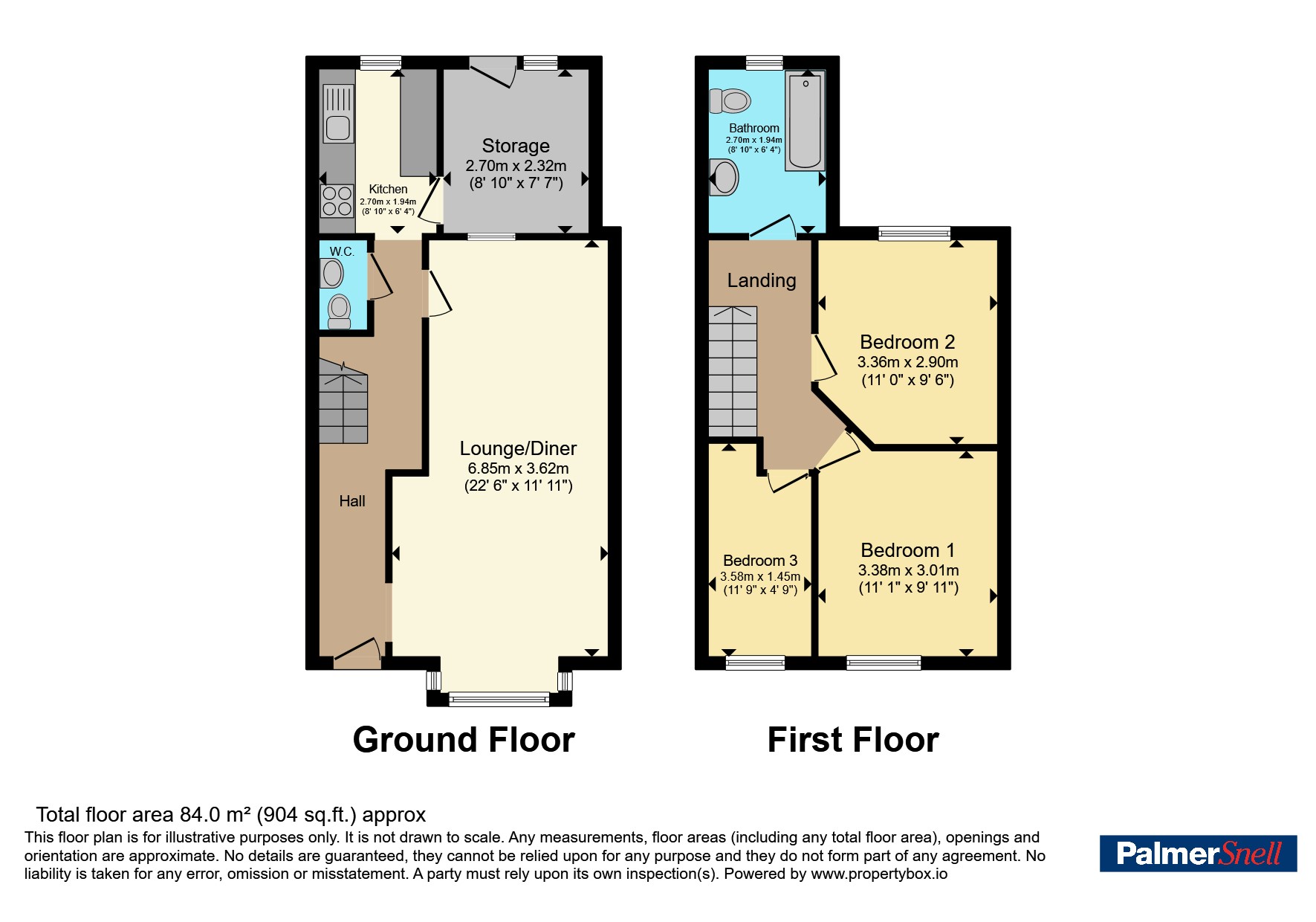 Malmesbury Park Road, Dorset floorplan
