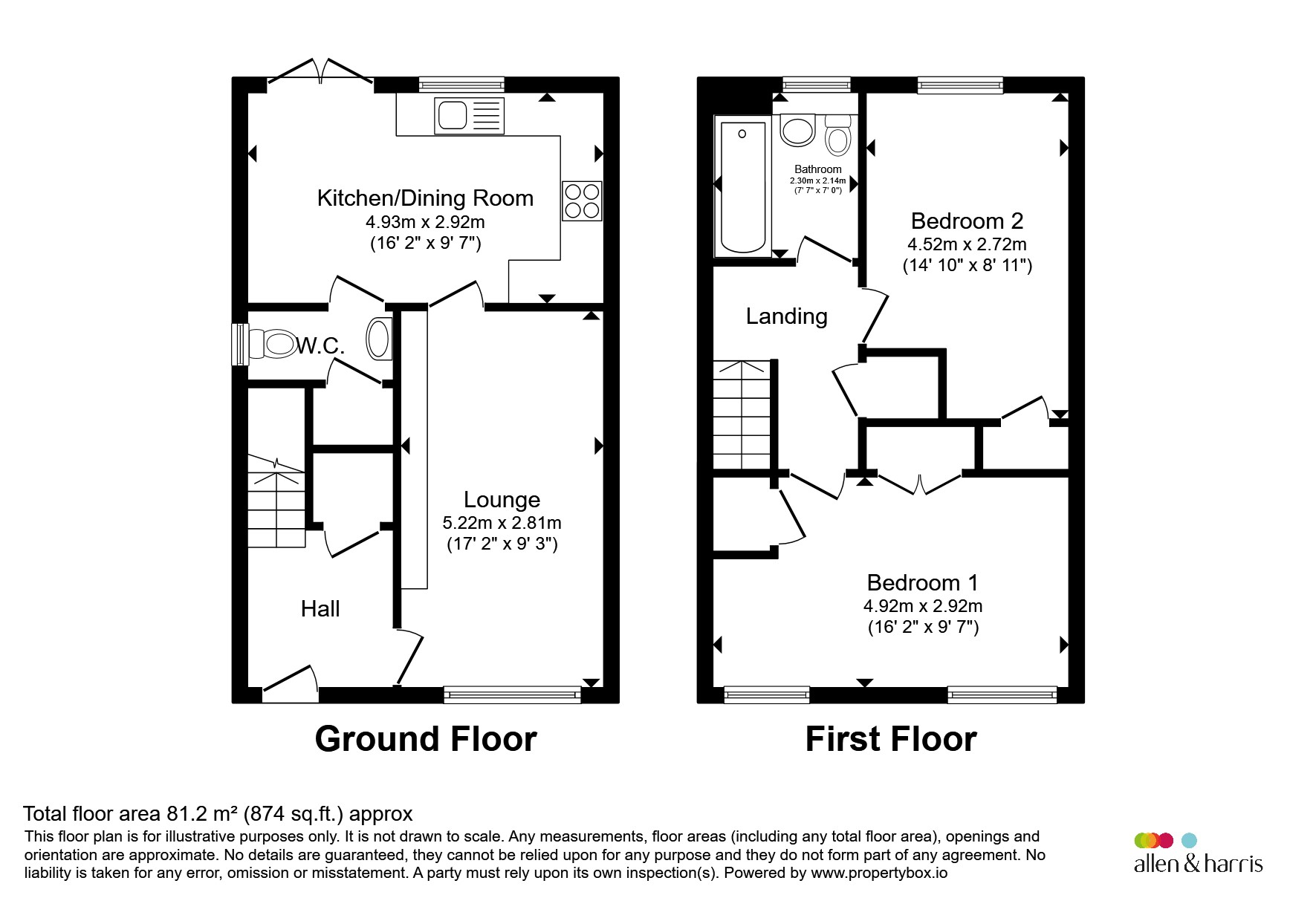244, Glenlora Drive, Glasgow floorplan