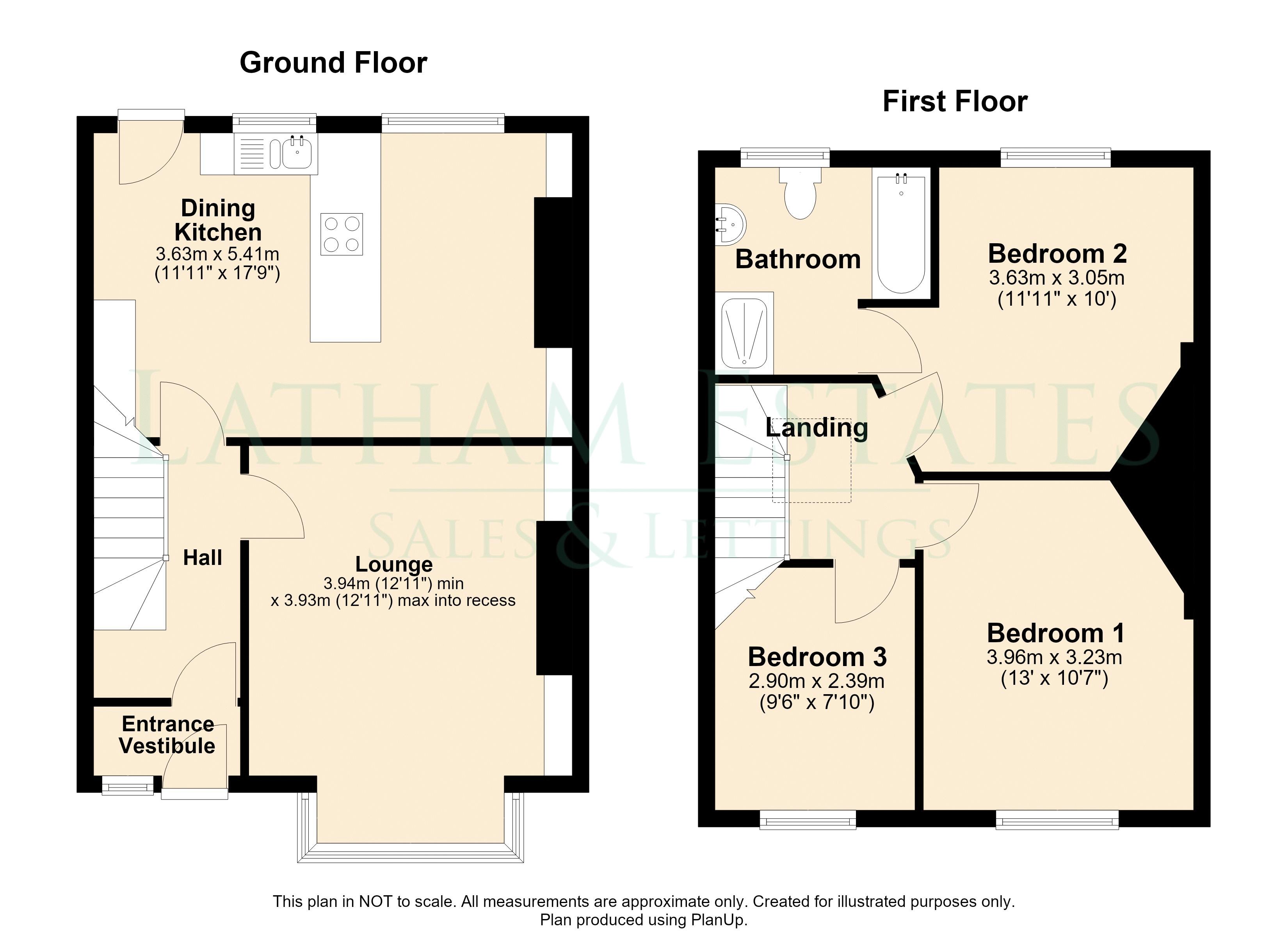88, London Road, Holmes Chapel floorplan