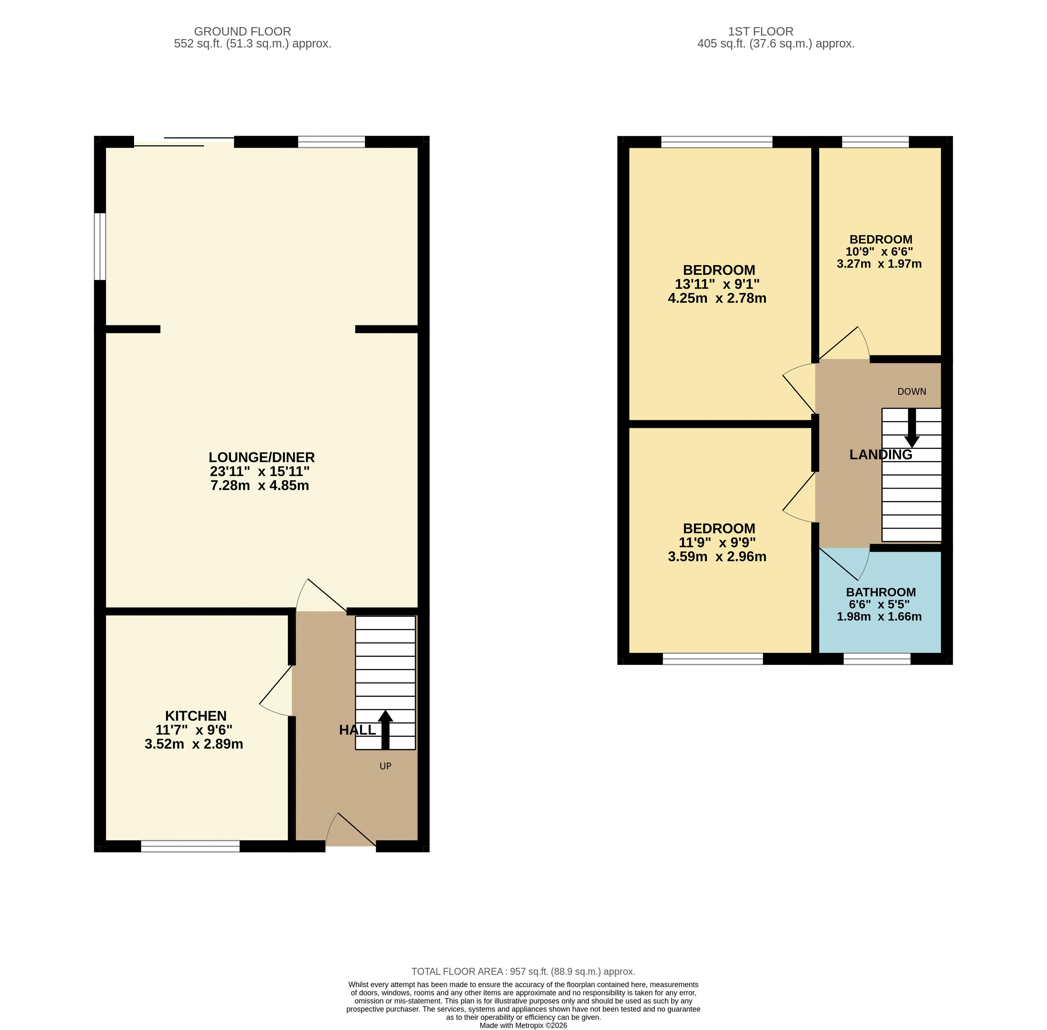 28, Lilliards Close, Hoddesdon floorplan