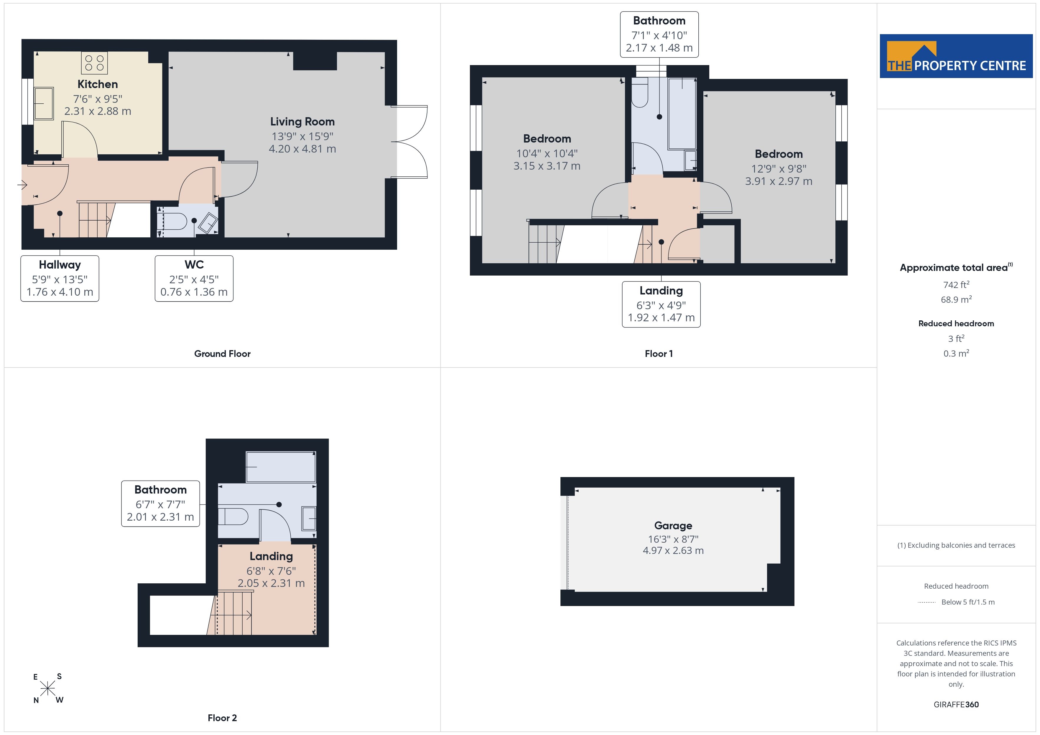 1, Cambray Mews, Cheltenham floorplan