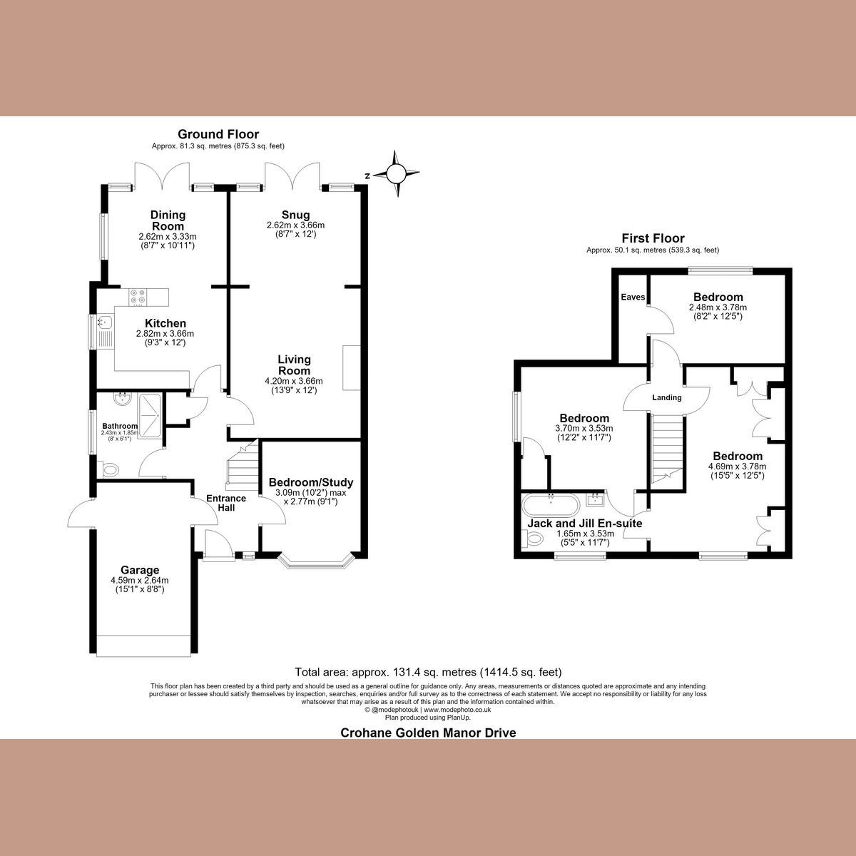 CROHANE, Golden Manor Drive Benfleet, Benfleet floorplan