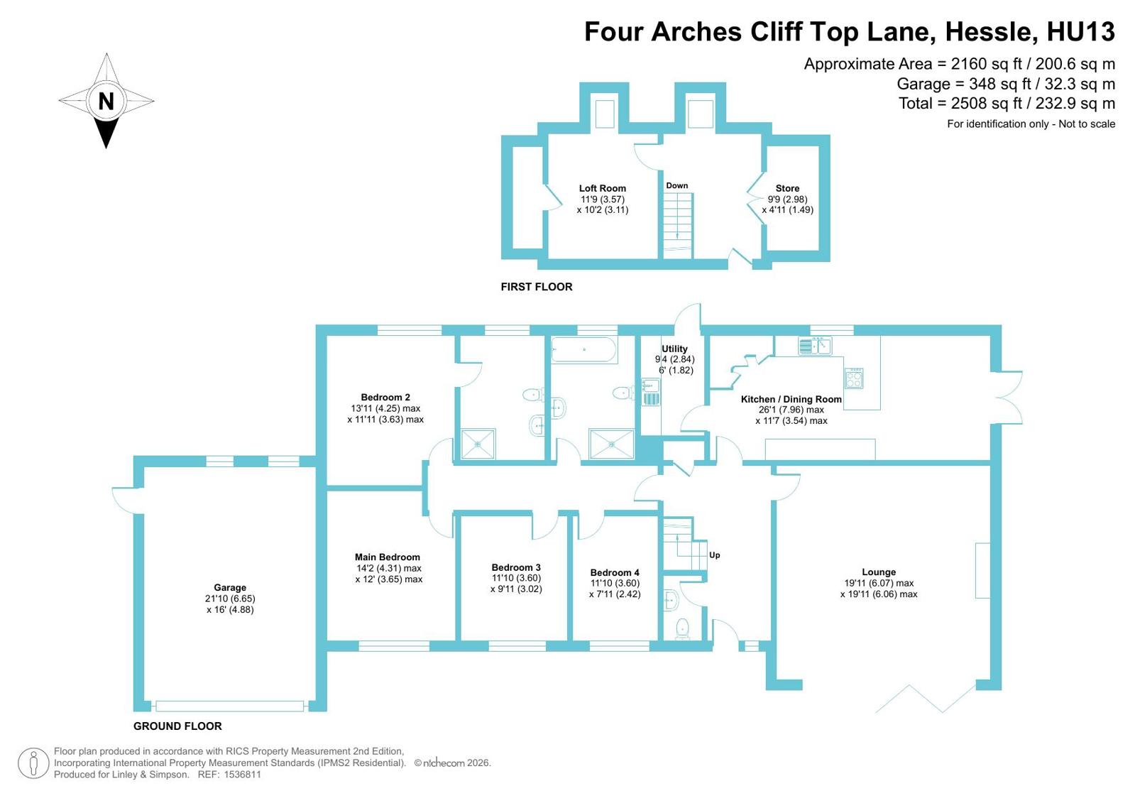 Cliff Top Lane, Hessle floorplan