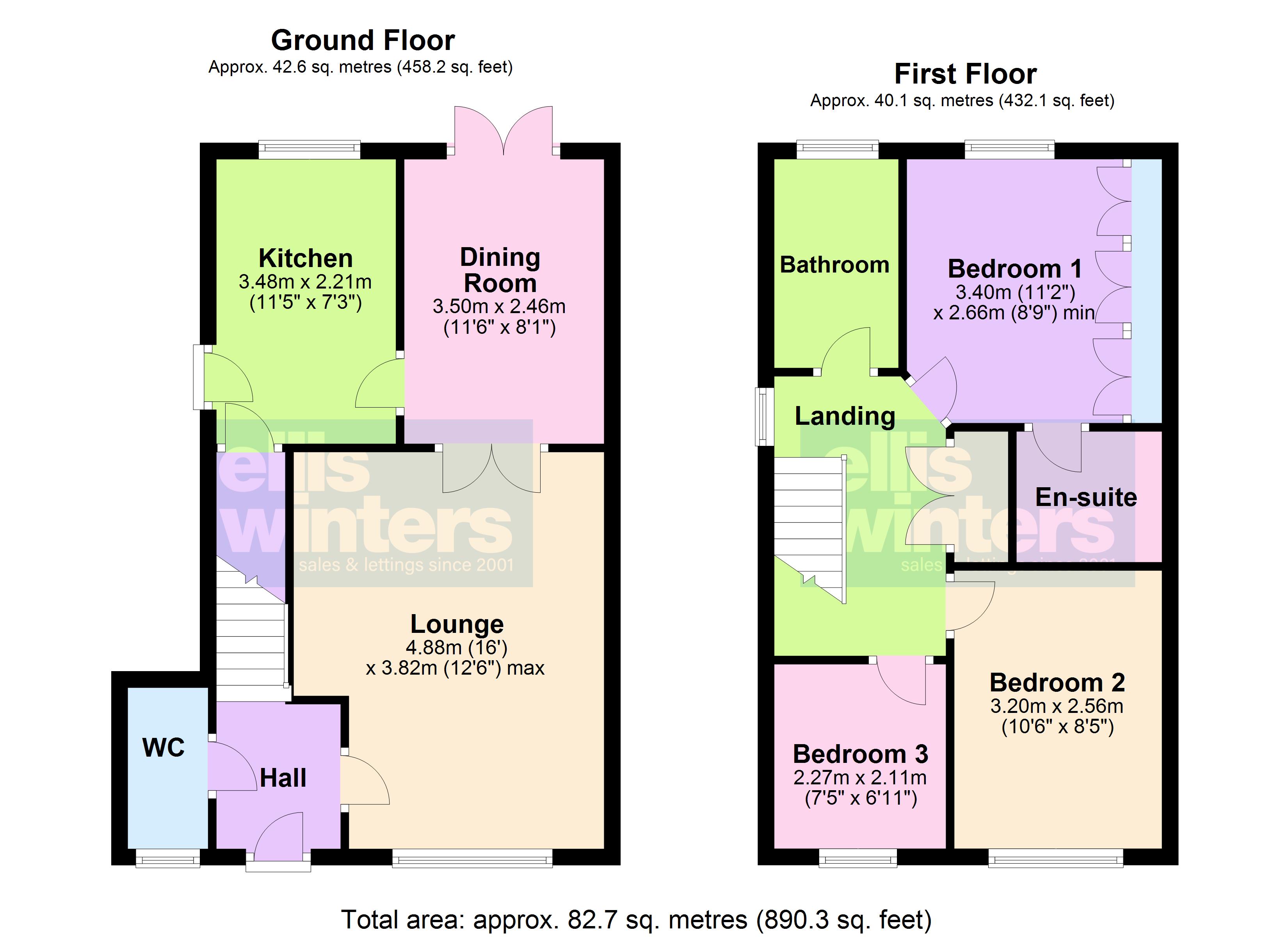 21, Willowherb Close, March floorplan