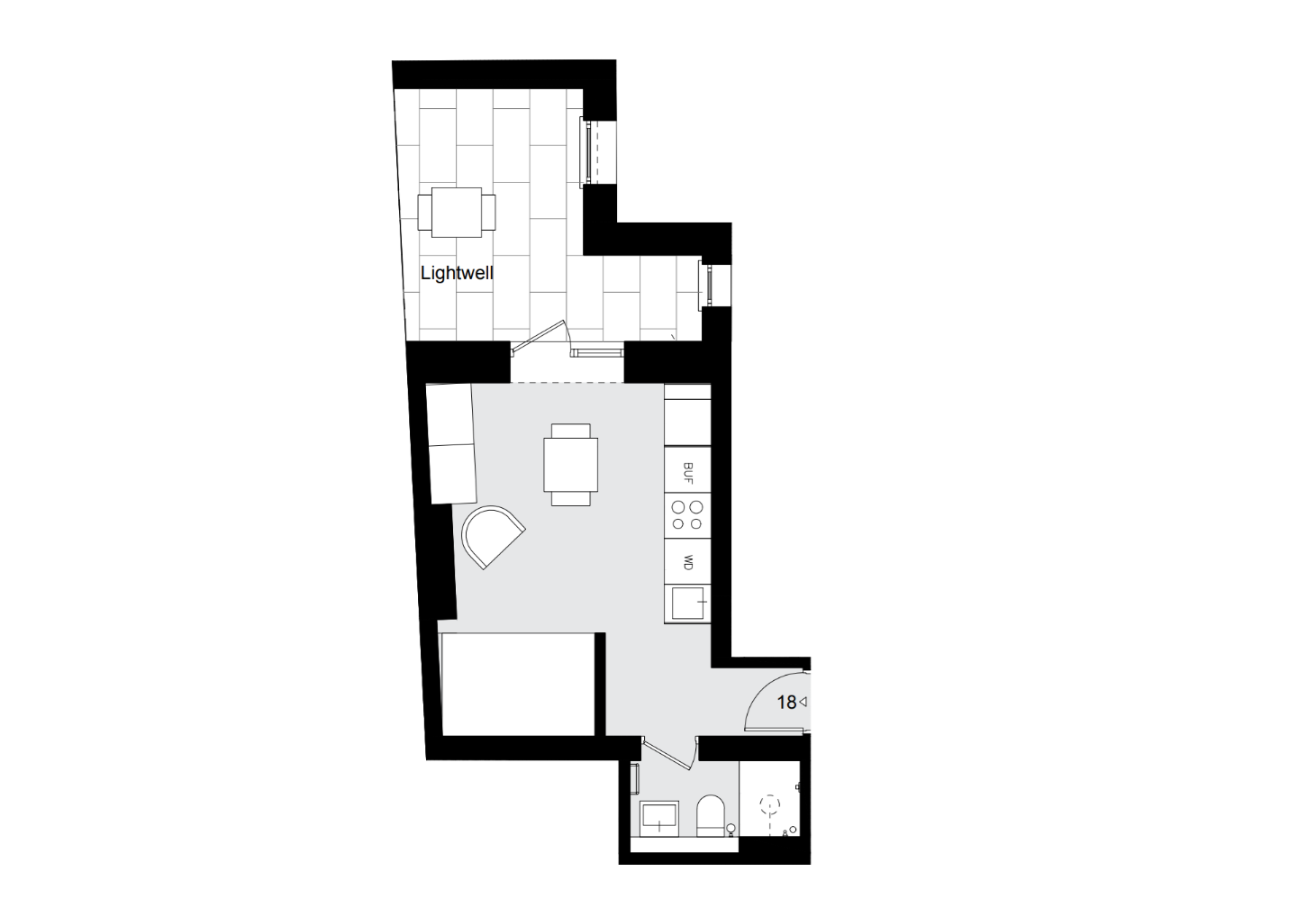 6, St. Stephens Crescent, London floorplan